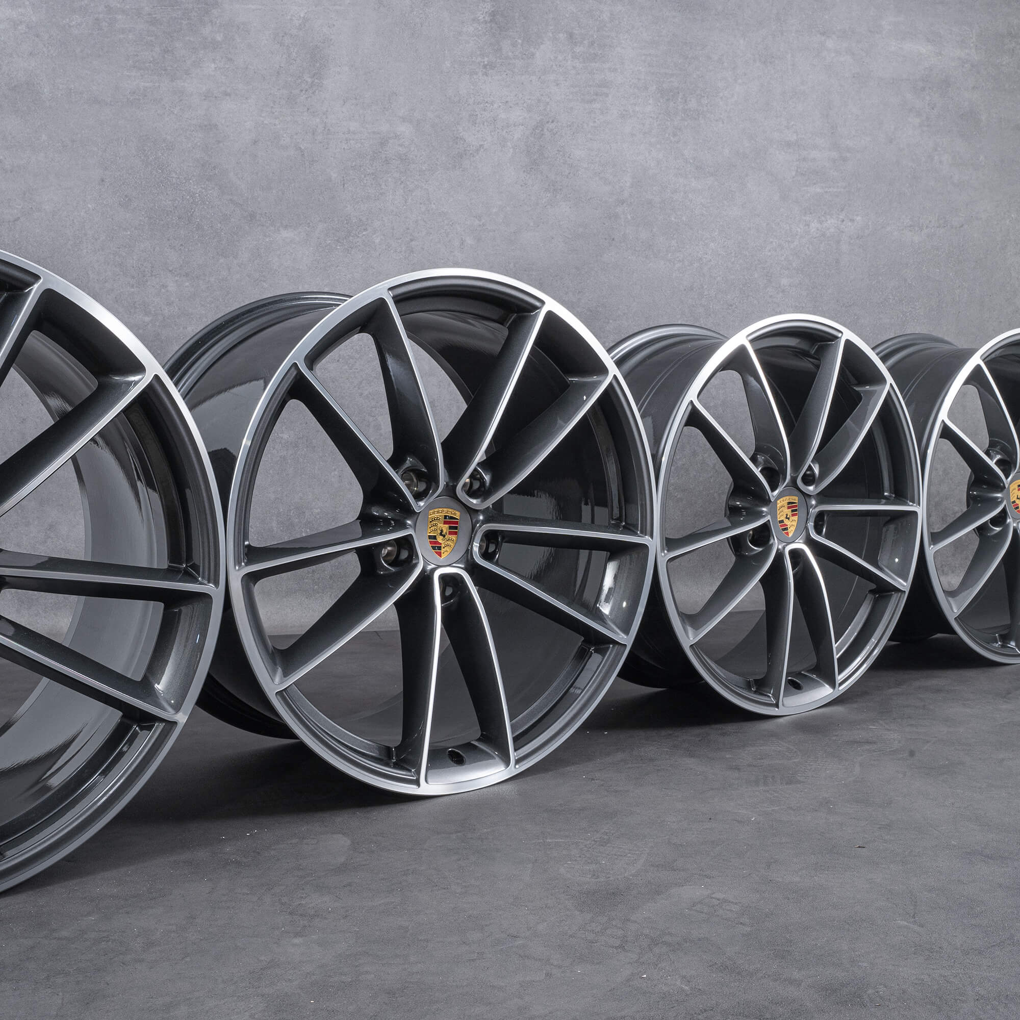 Originale Porsche 992.1 Carrera Classic fælge 20 21 tommer 992601025J 992601025BC