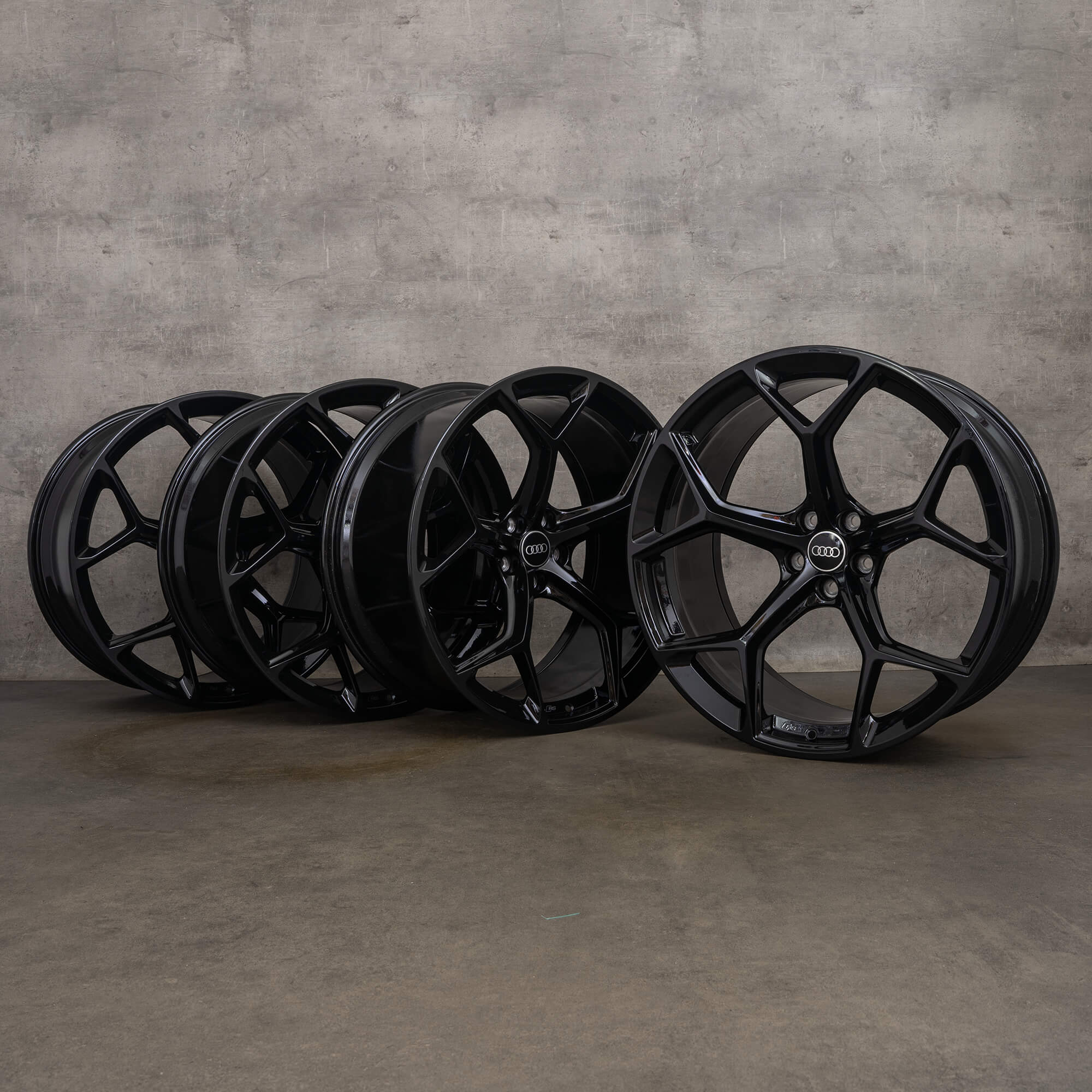 OEM Audi RS6 RS7 4K C8 22 inch rims Performance 4K0601025CQ black NEW