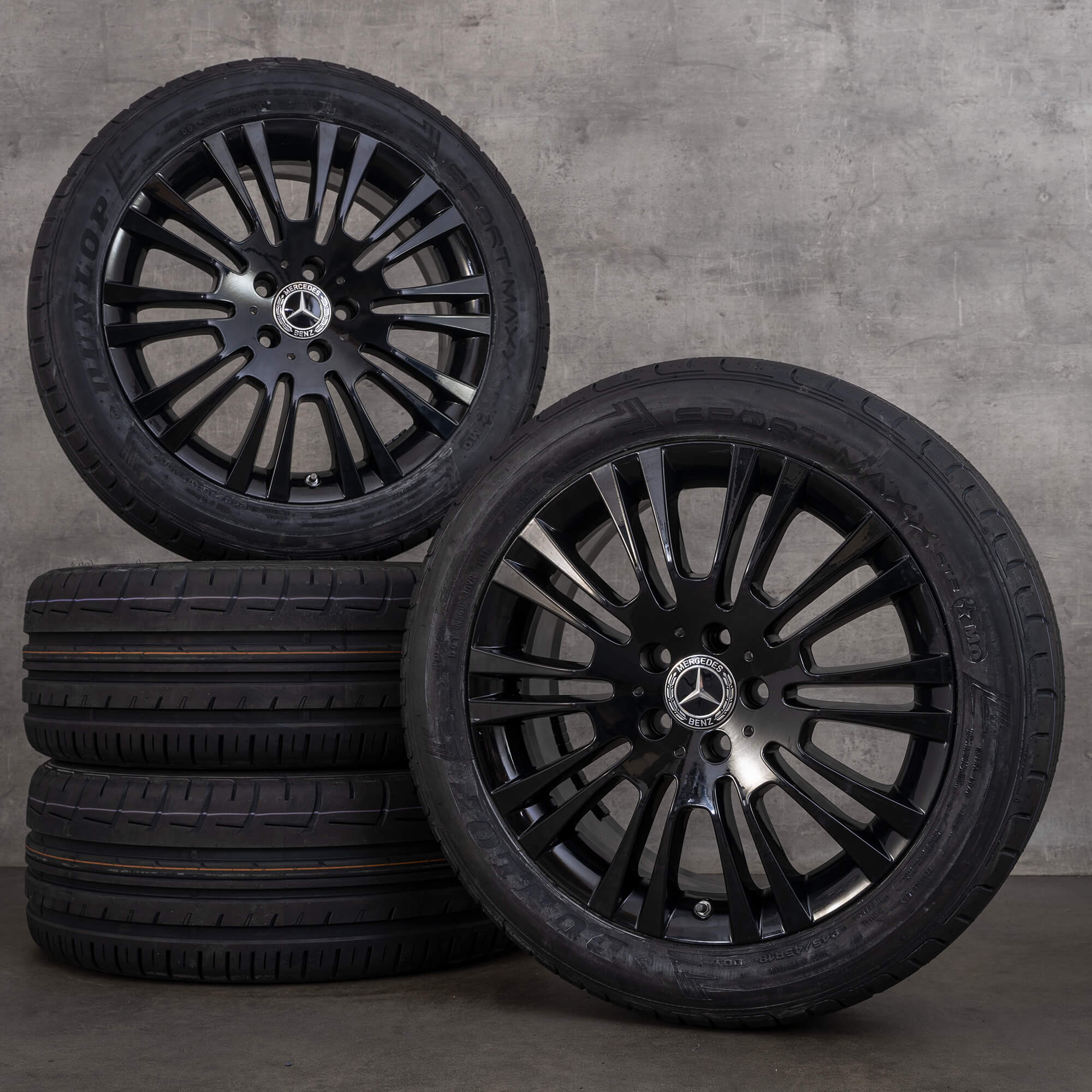 メルクス Mercedes V-Class 639 18 inch rims summer tires wheels