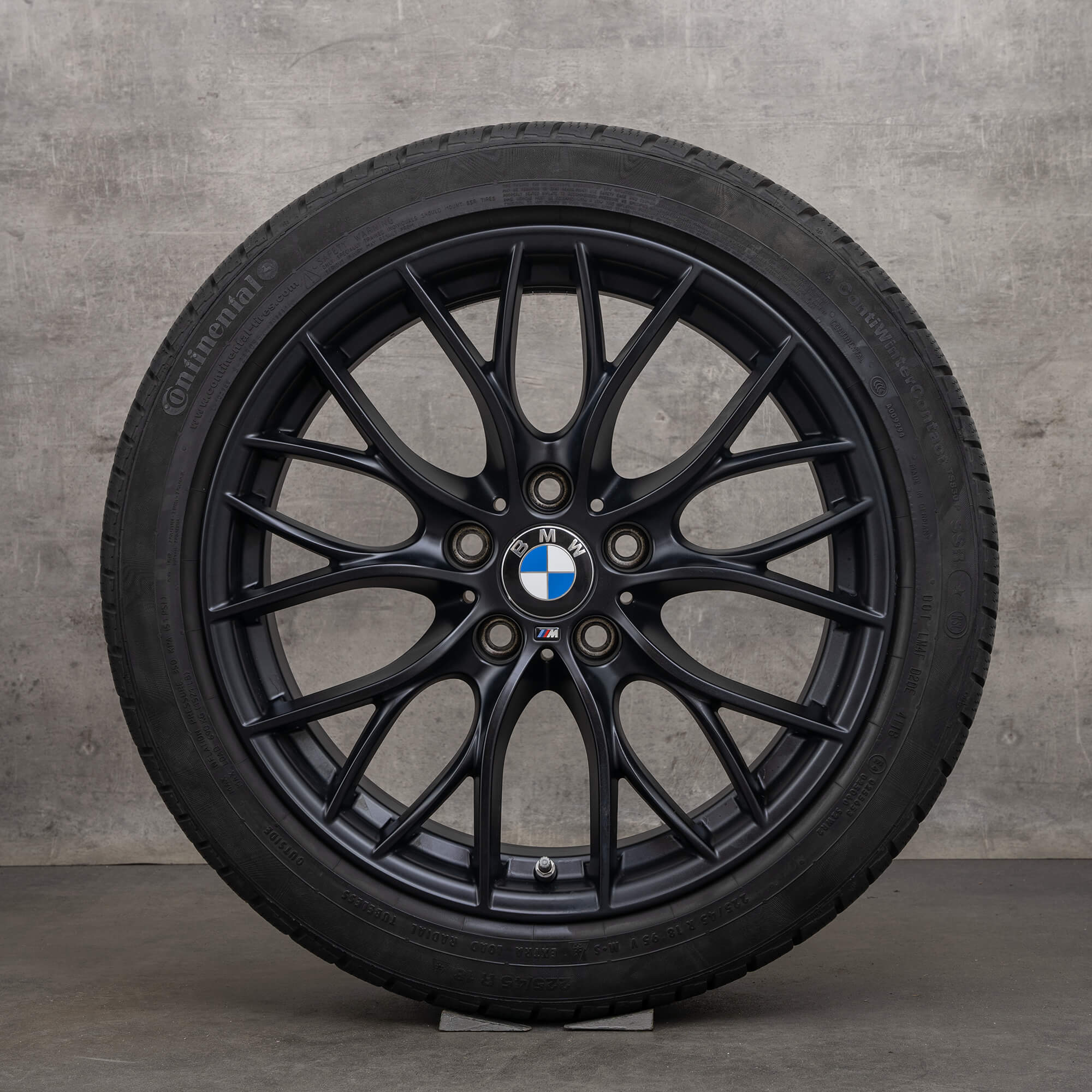 BMW Série 3 F30 F31 4 F32 F33 F36 jantes hiver 18 pouces pneus 405 M