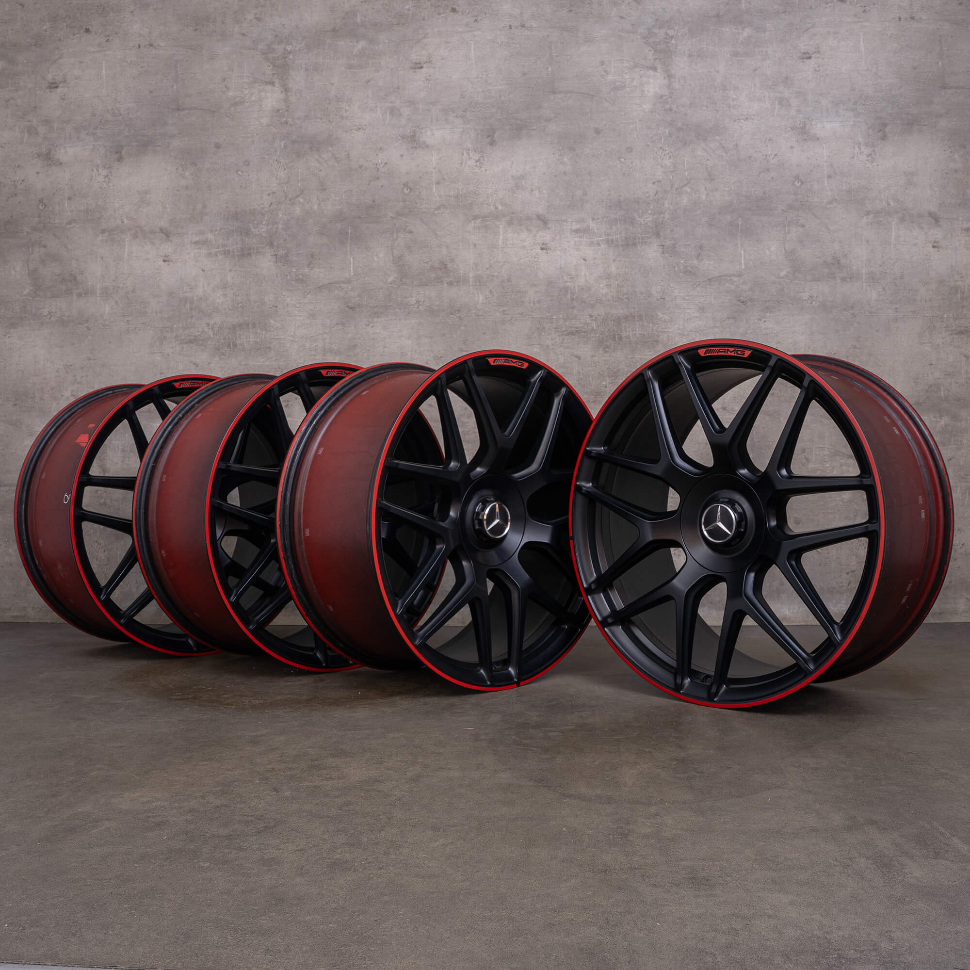 OEM Mercedes Benz G-Class G63 AMG rims 22 inch W463A A4634012000 black ...