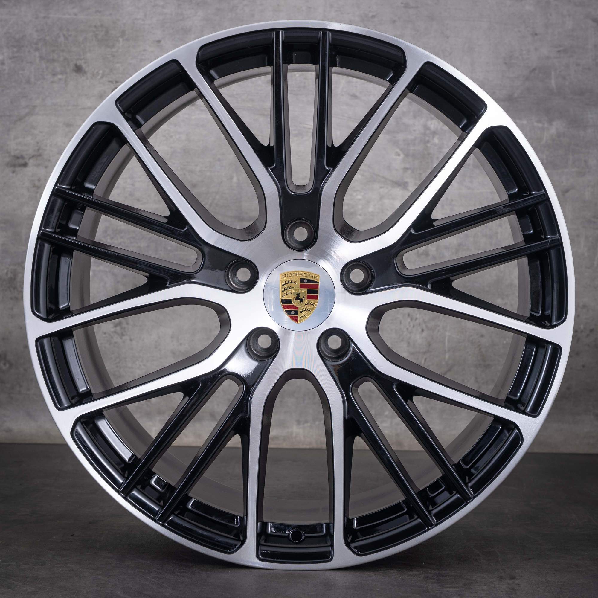 Alkuperäiset Porsche Panamera -vanteet 21 tuumaa 971 4 4S Turbo 971601025AP 971601025CA Exclusive GTS musta diamond cut