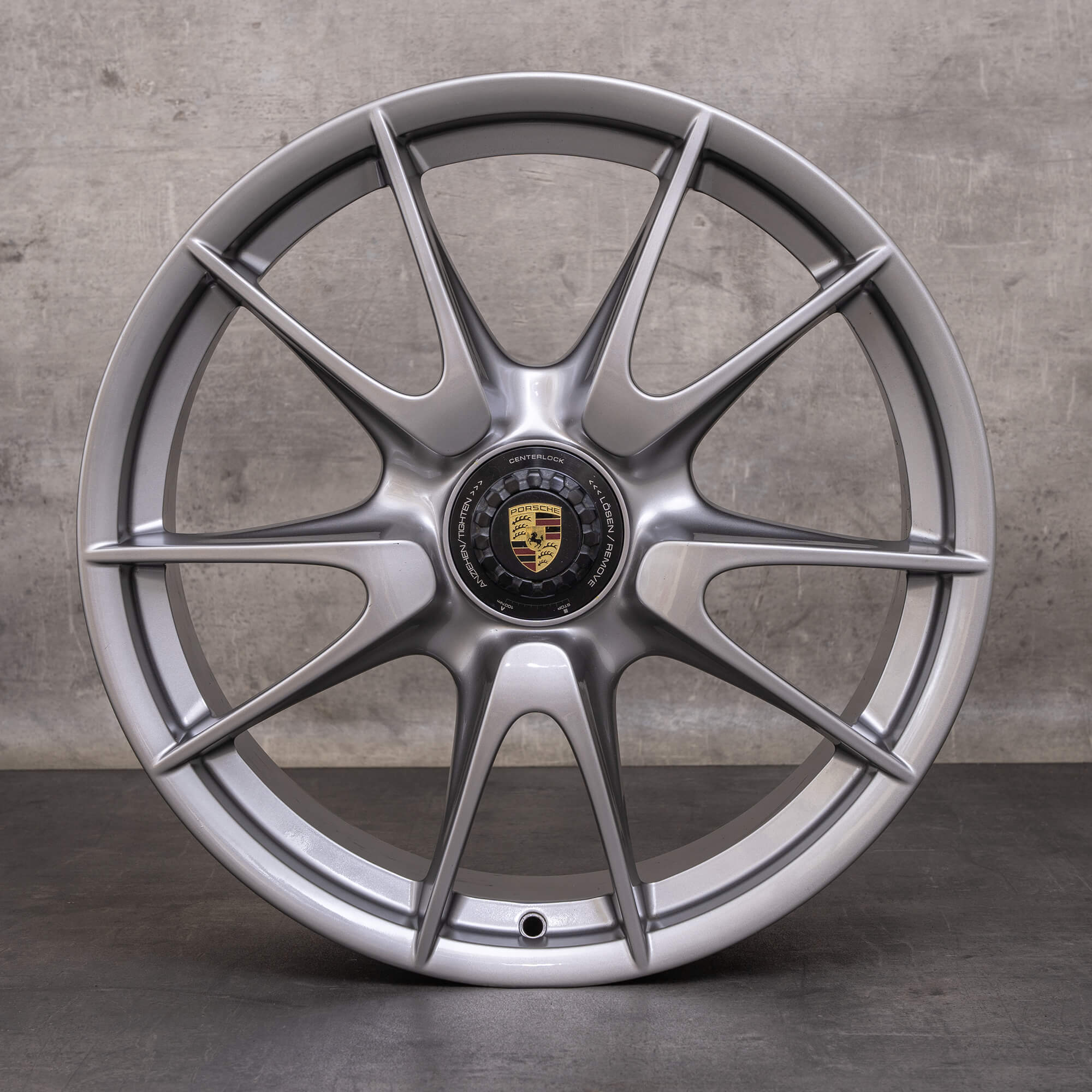 OEM Porsche 997 19 inch GT3 rims 99736215795 99736216590 aluminum