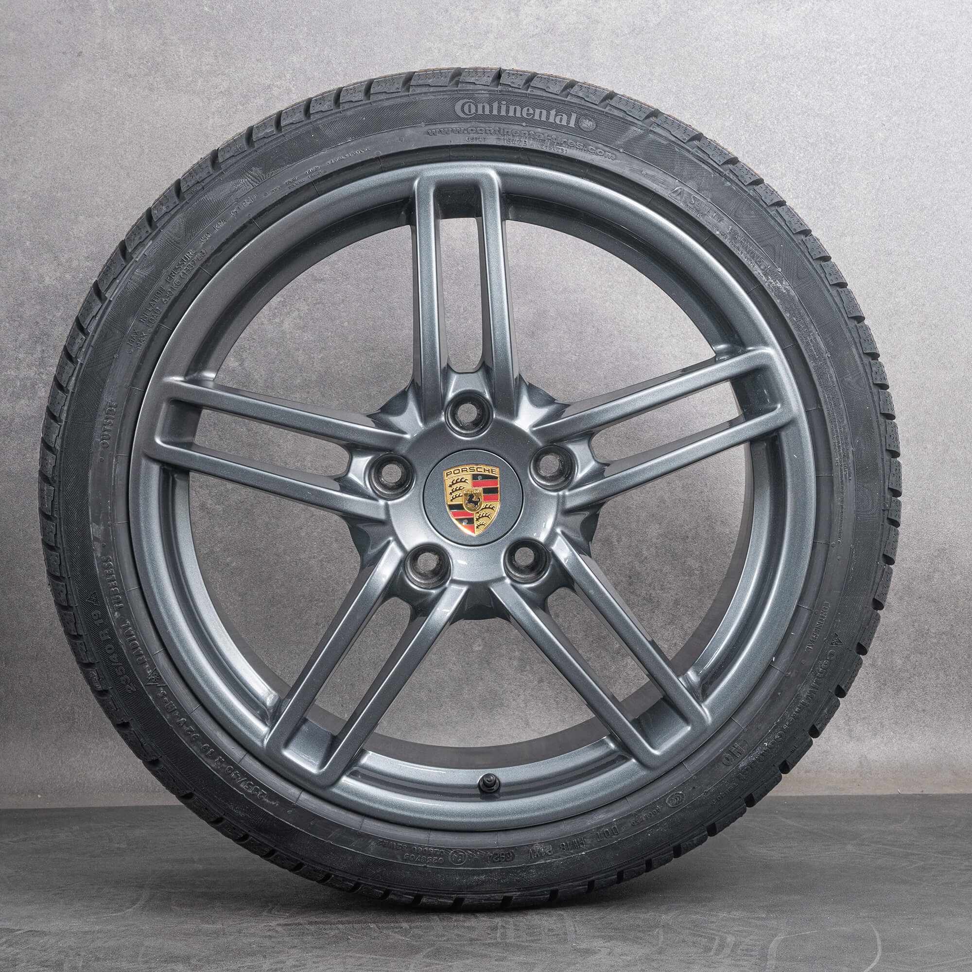 Originální 19 palcové zimni disky Porsche Carrera 991.1 C4 4S pneumatiky nové
