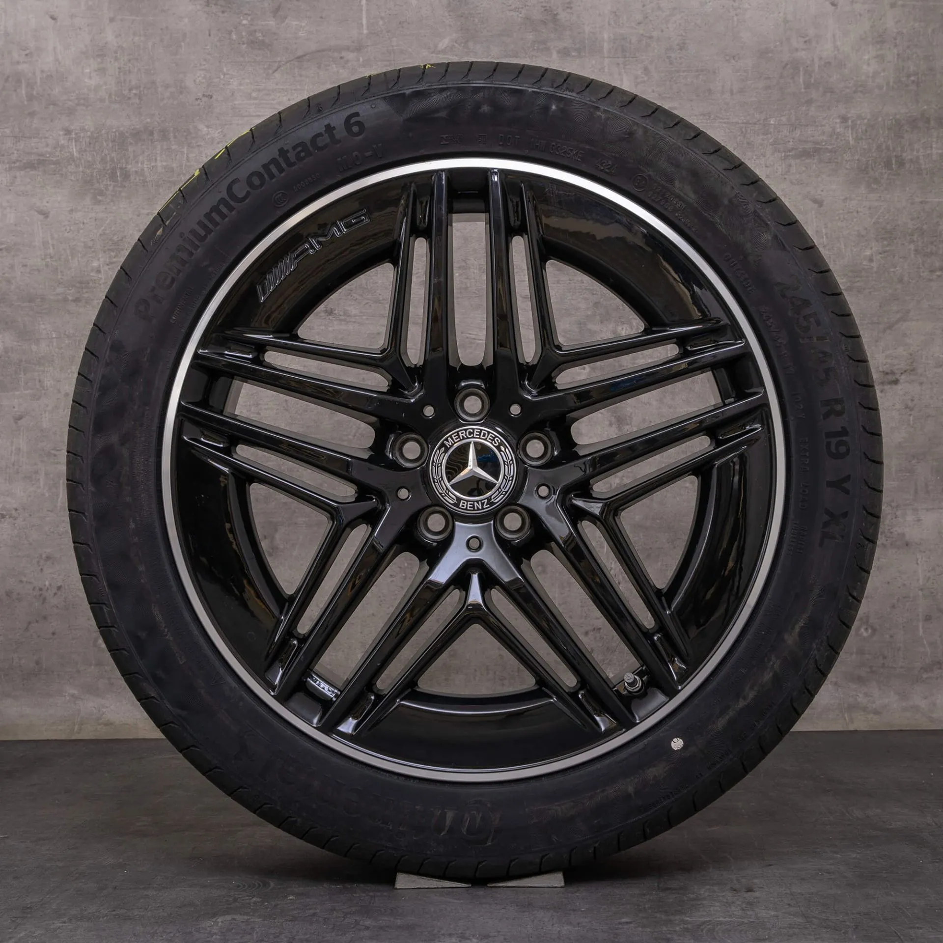 Mercedes V-Class W447 5 double spoke design AMG rims 19 inch snow tire packages A4474018000