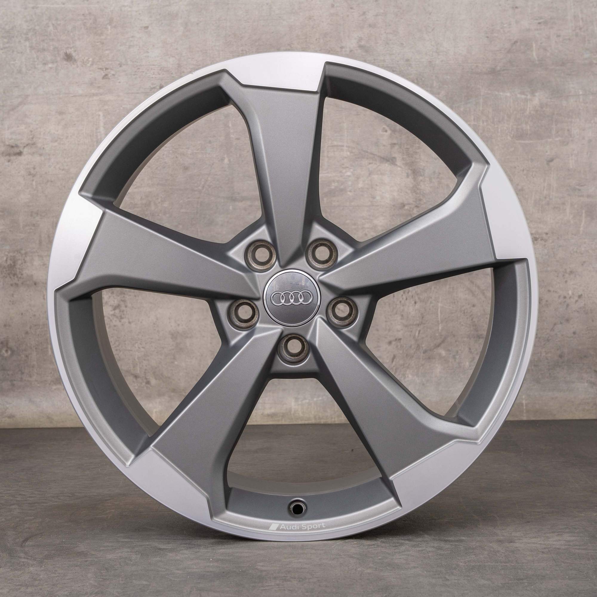 OEM Audi 19 inch Rims A3 S3 RS3 8V Rotor 8V0601025ET titan matt polisched
