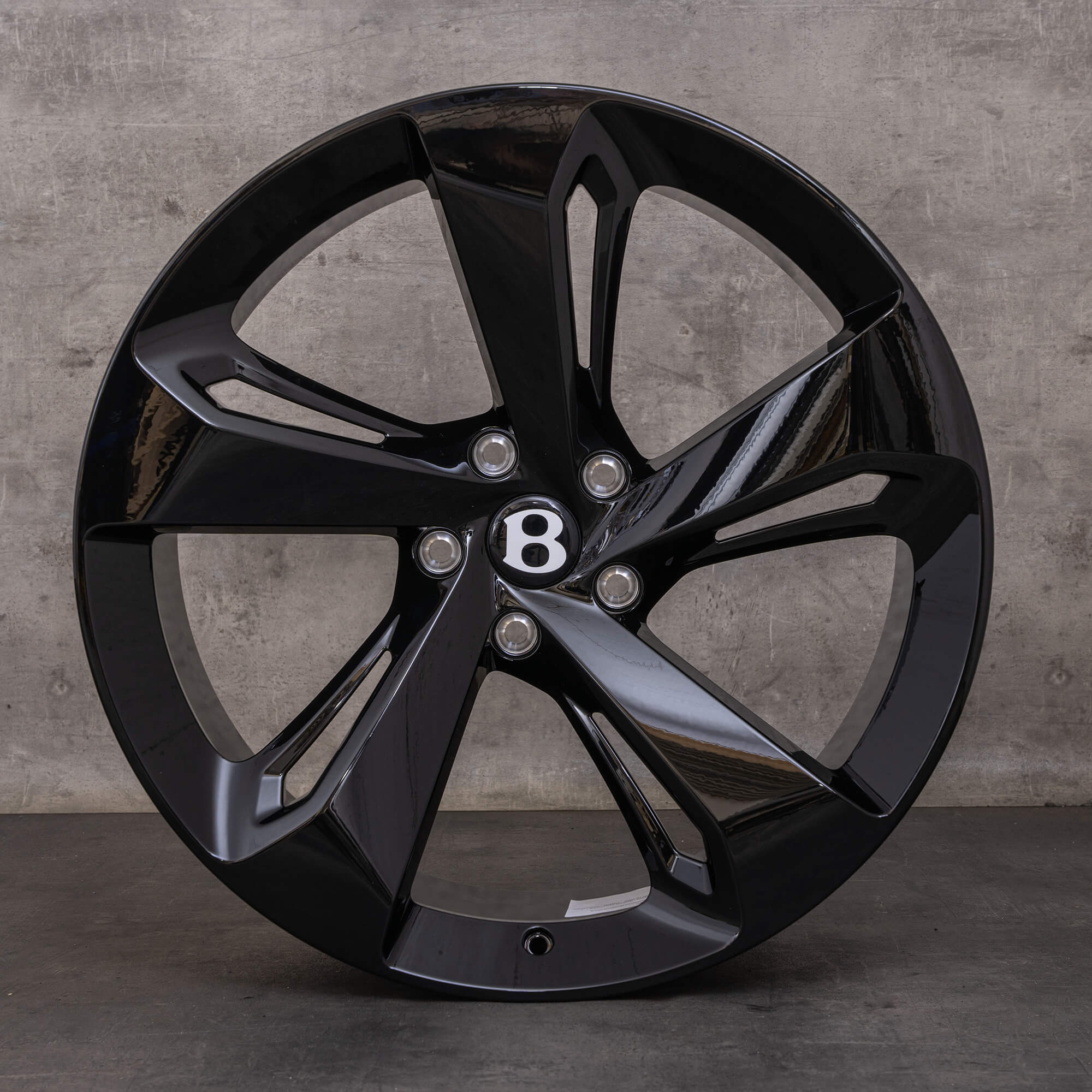 Original Bentley Winterräder 22 Zoll Bentayga Felgen 36A601025D schwarz glanz NEU