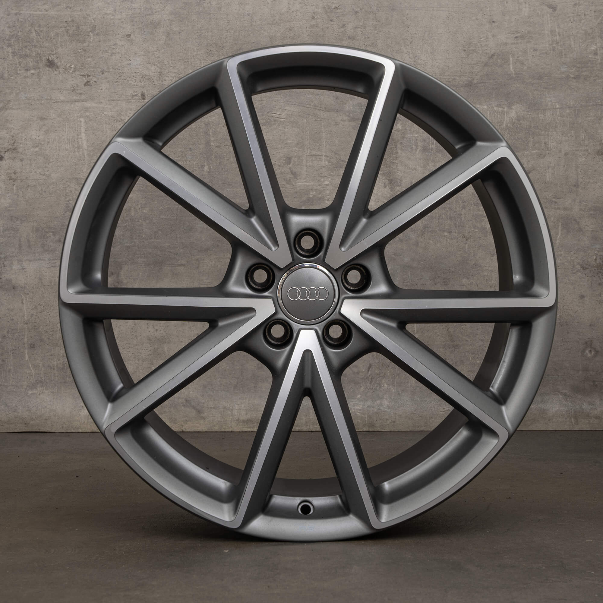 OEM Audi TT S RS rims 20 inch 8S FV 8S0601025P anthracite high gloss