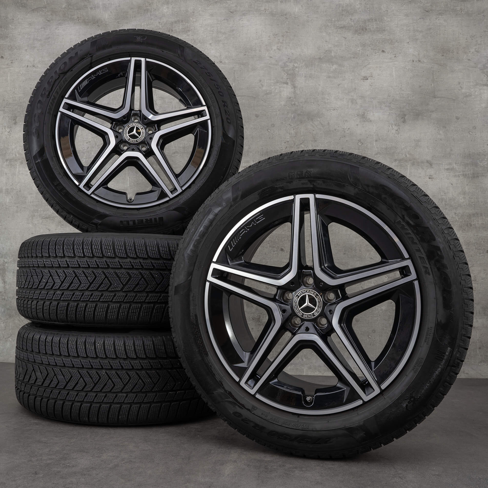 Mercedes Benz 20 polegadas jantes GLE V167 W167 rodas de inverno pneus alumínio