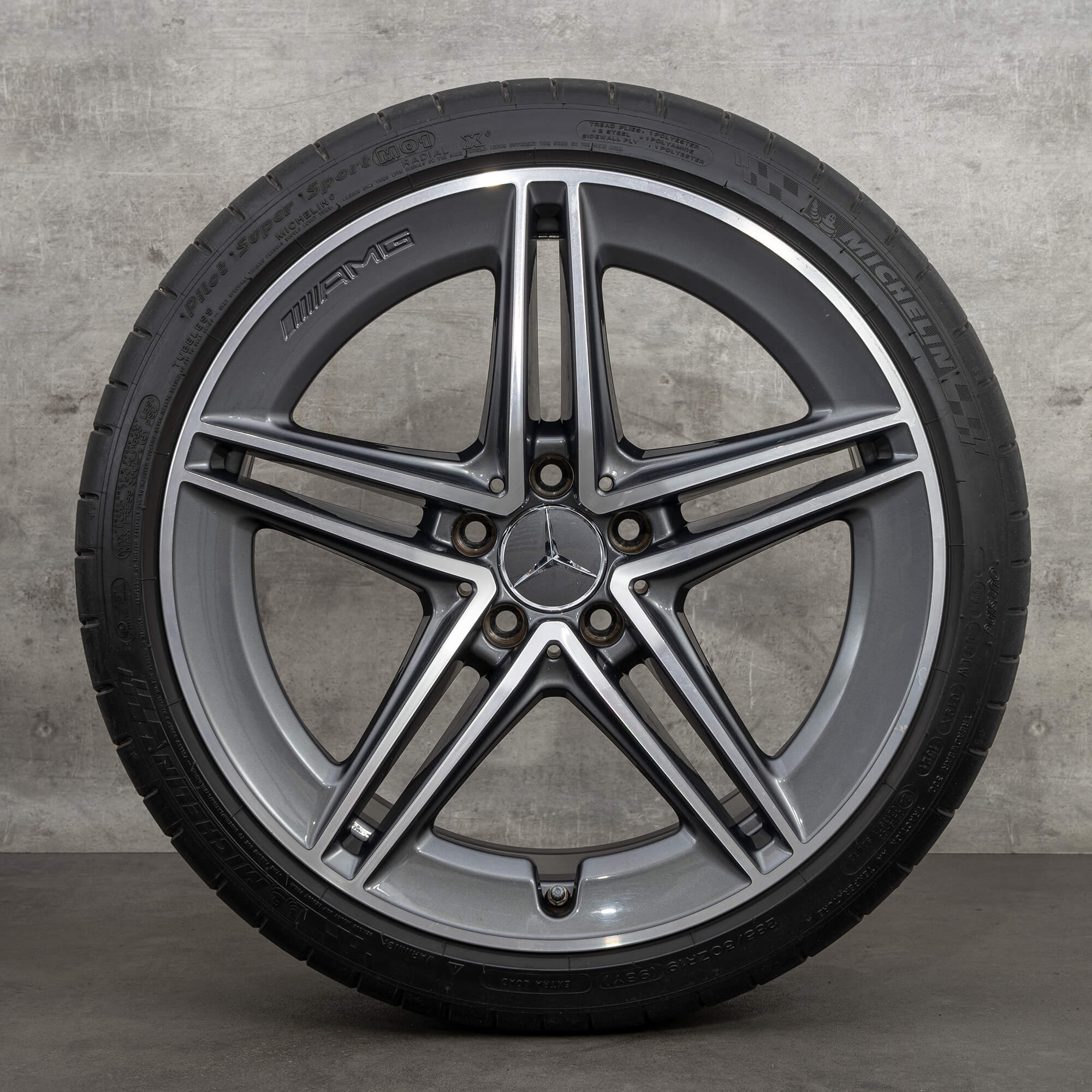 Jantes Mercedes Benz 19 pouces AMG C63 C63S C205 A205 Cabrio Coupé roues été