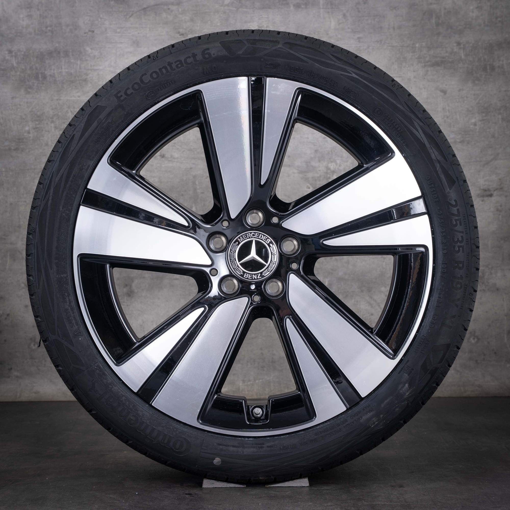 Original Mercedes Benz CLE Felgen 19 Zoll A236 C236 Sommerräder A2364011400 A2364011500 schwarz glanzgedreht