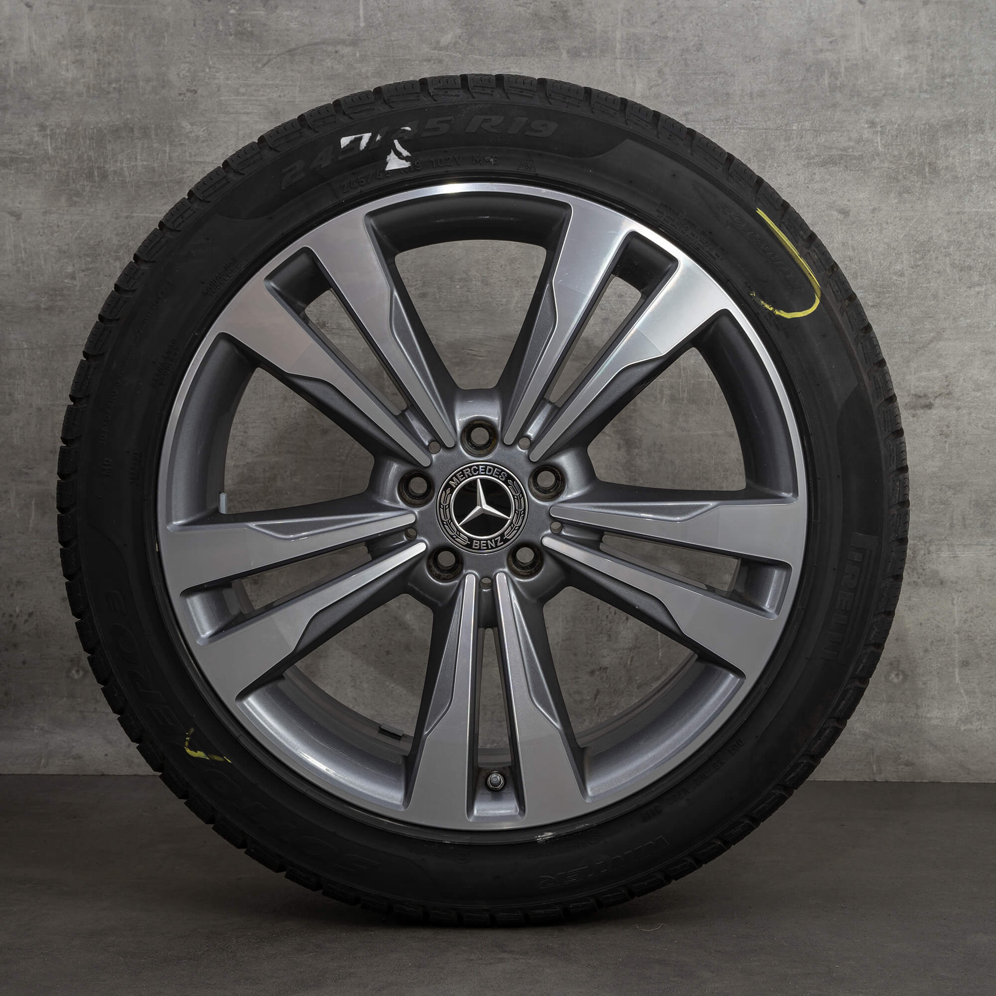 Mercedes Benz S-Klasse W222 19 inch velgen winterbanden wintervelgen A2224011302