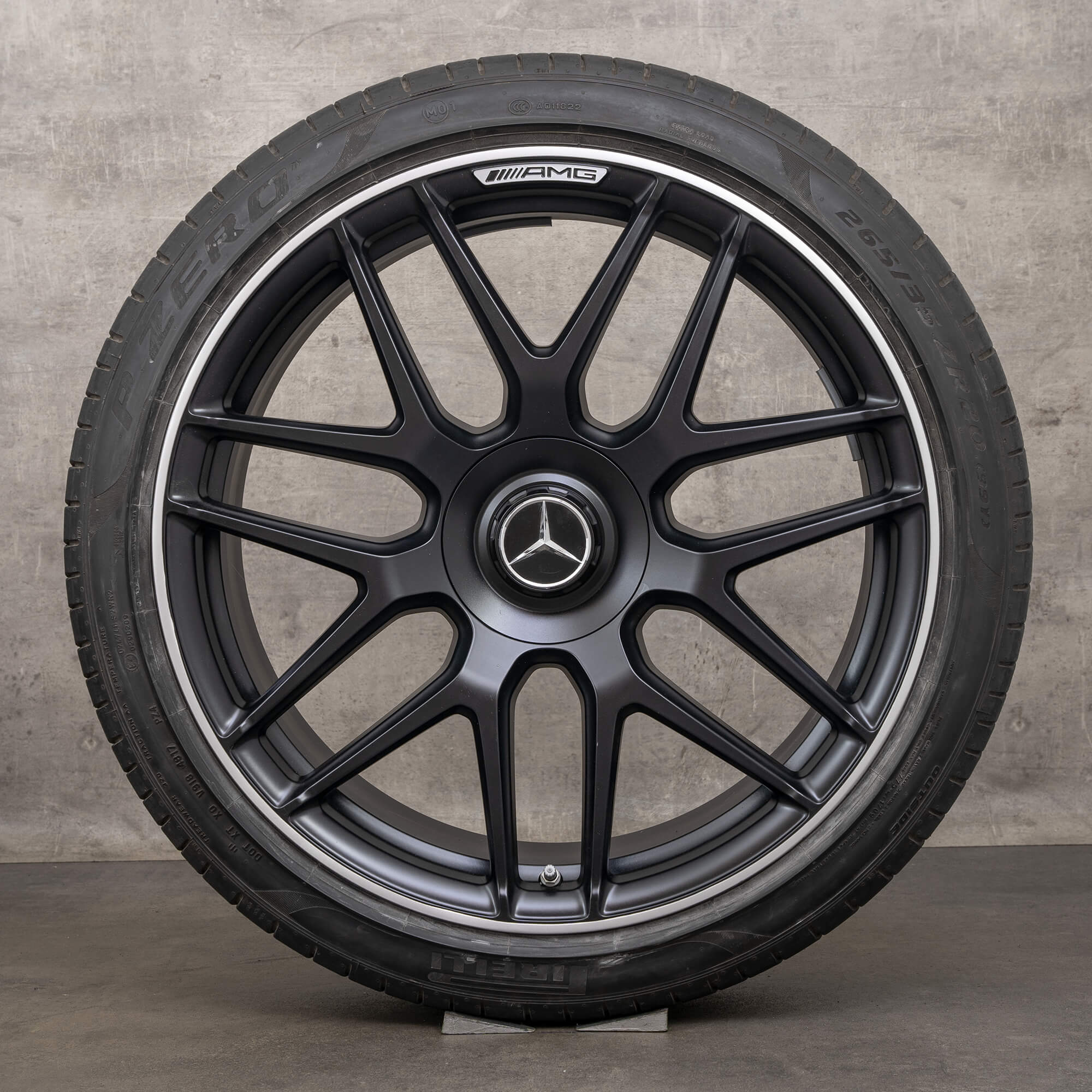AMG Mercedes Benz E63 E63S W213 S213 sommerdæk sommerhjul 20 tommer fælge - hjul 2 af 4