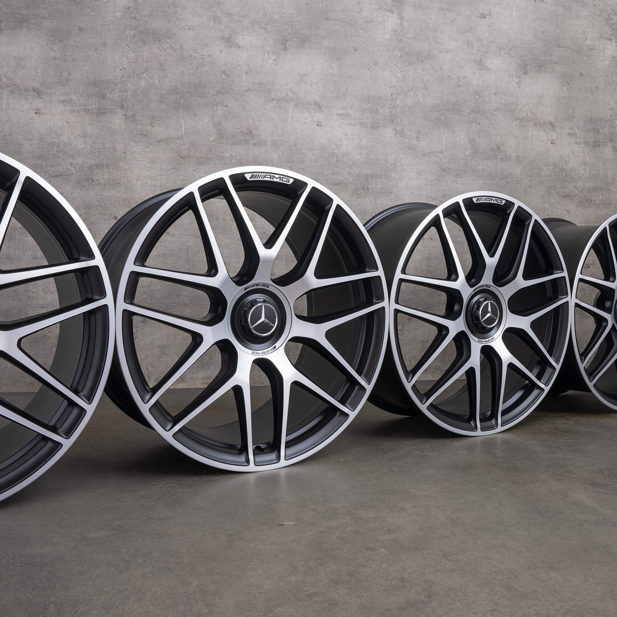 AMG Mercedes Benz GLE 53 63 V167 22 inch alloy rims A1674015601 A1674015701 NEW