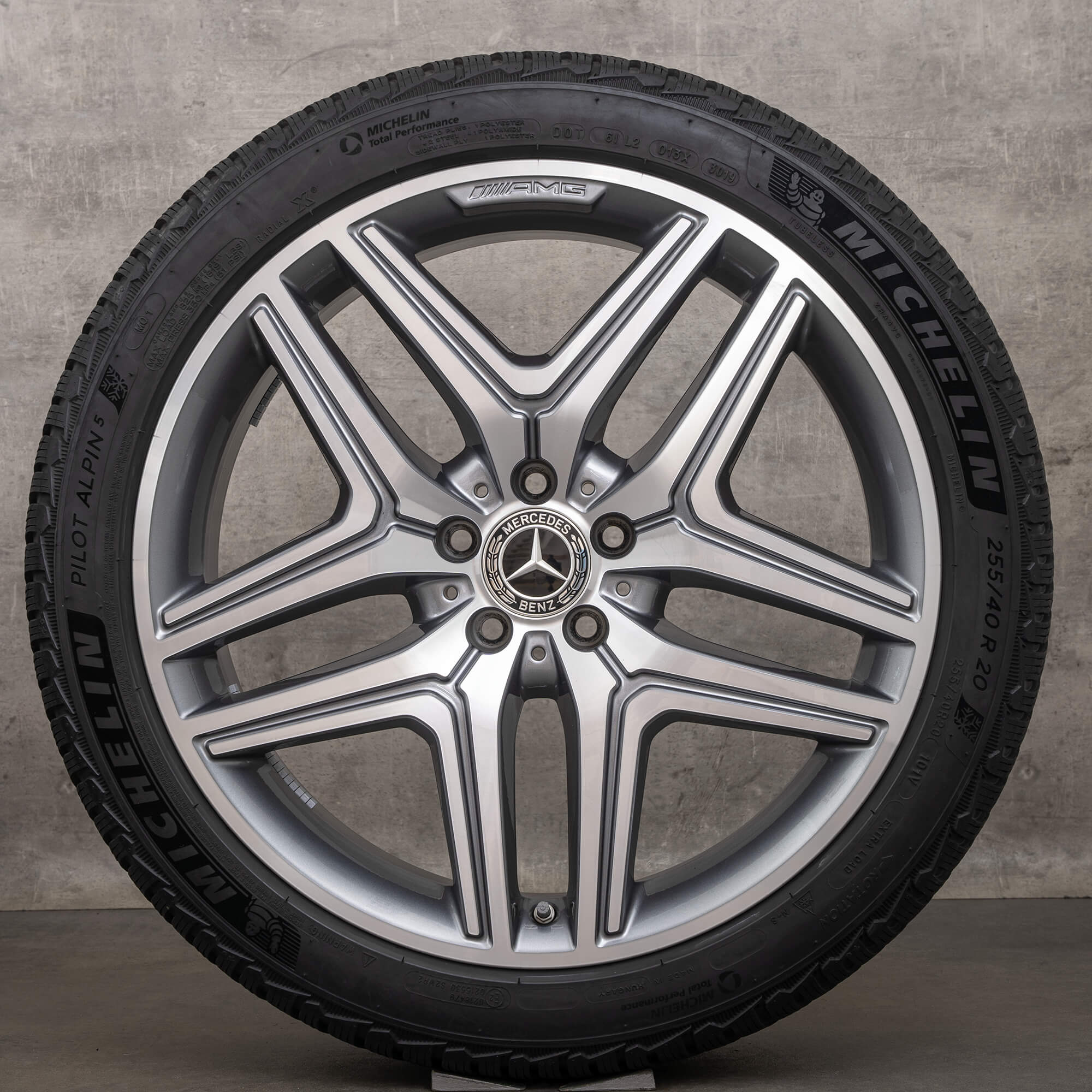 AMG Mercedes Benz GLA GLB 35 45 X247 H247 vinterhjul 20 tommer vinterdæk