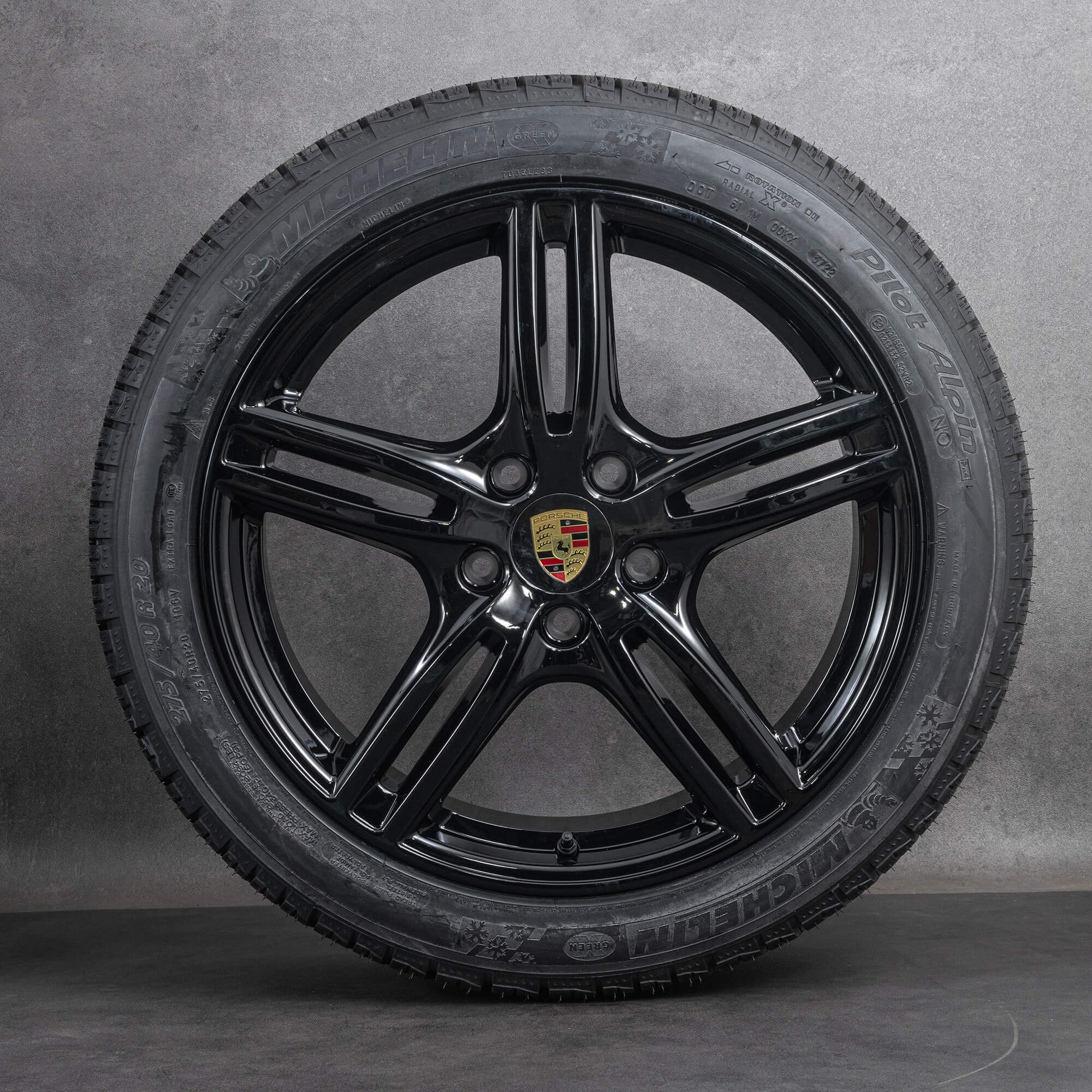 Originele Porsche velgen Panamera 971 20 inch winterwielen winterbanden NIEUW