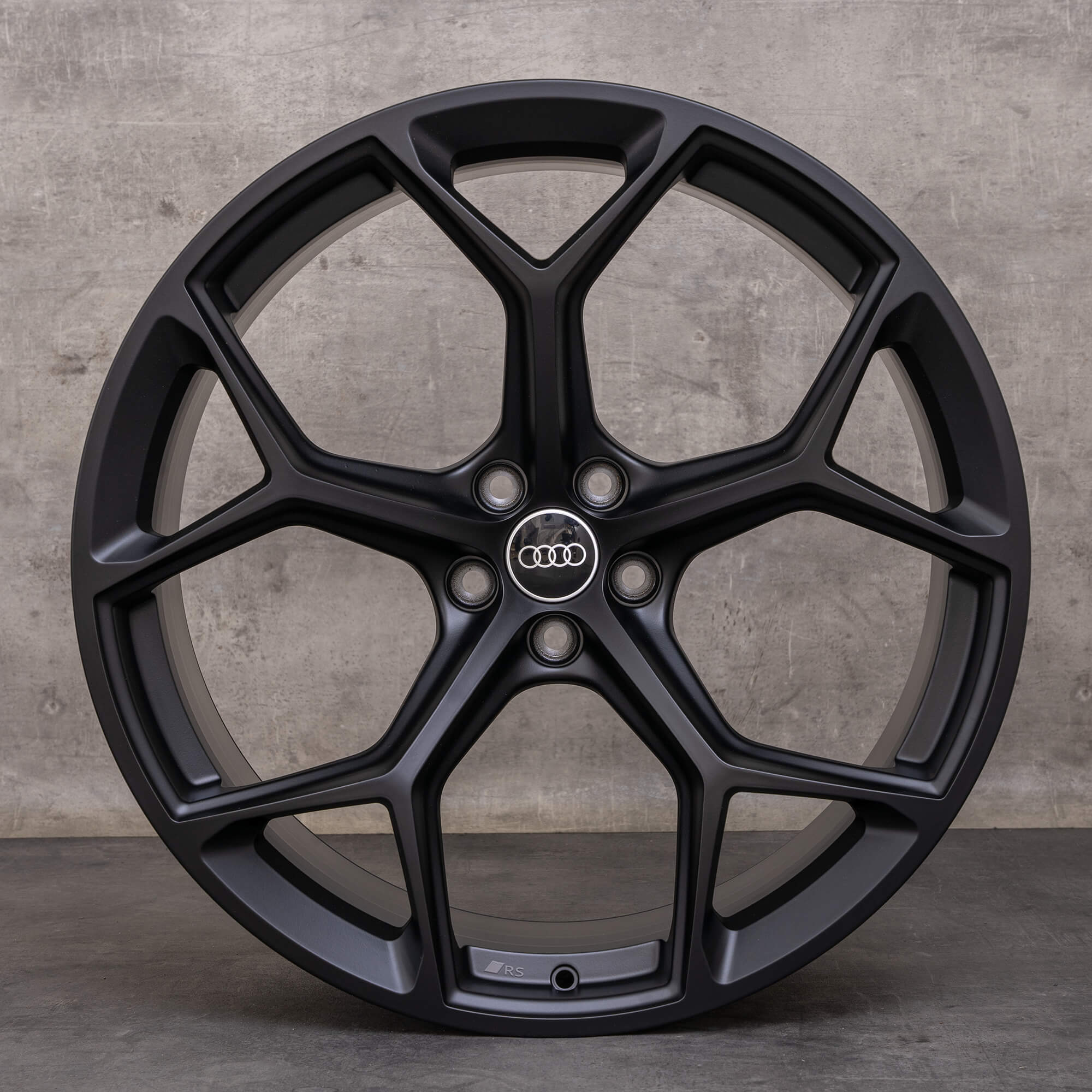 Originální disky Audi RS6 RS7 22 palců 4K C8 4K0601025BM černé matné NOVÉ