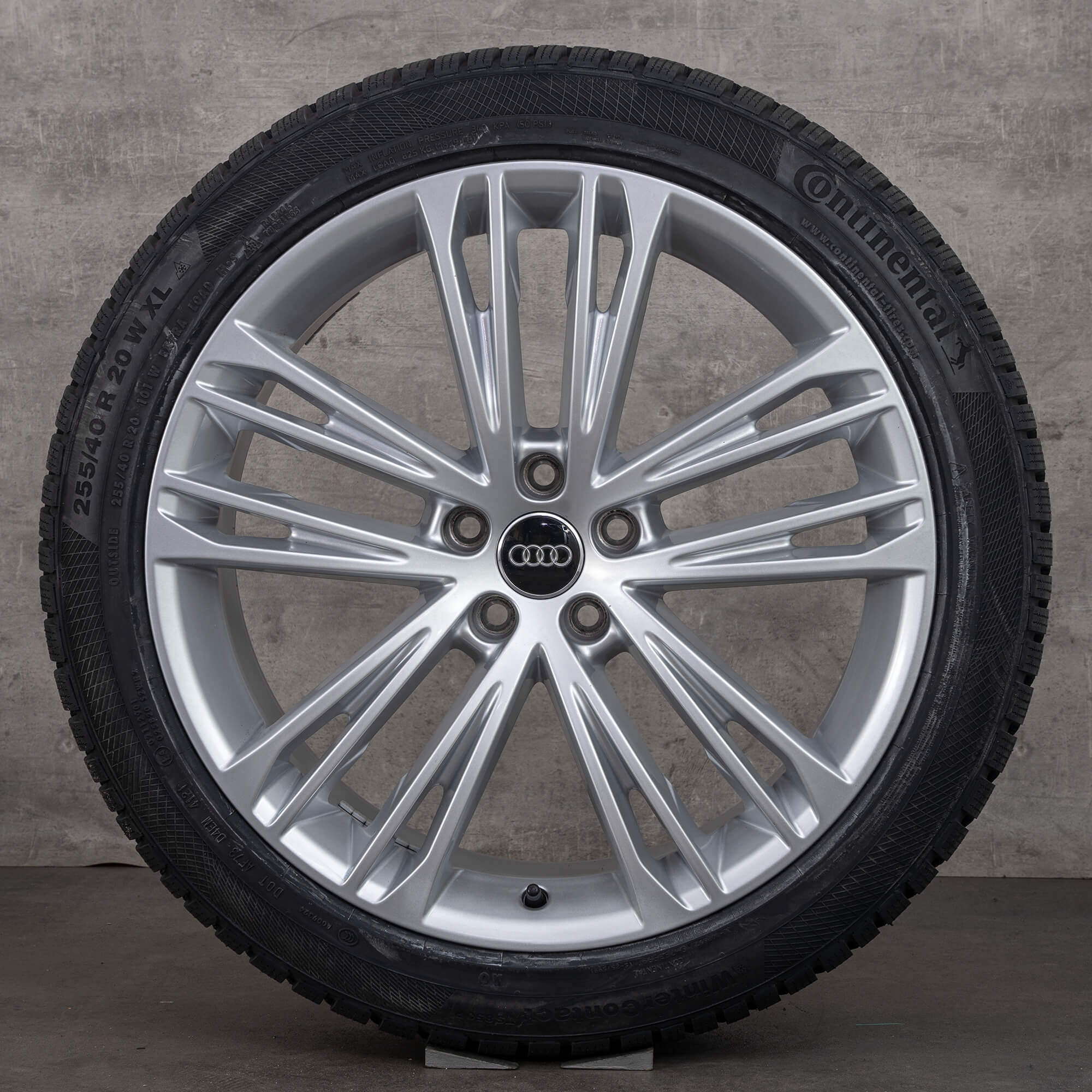 Genuine Audi A7 S7 ruote 20 pollici 4K C8 estive 4K8601025F argento NUOVO