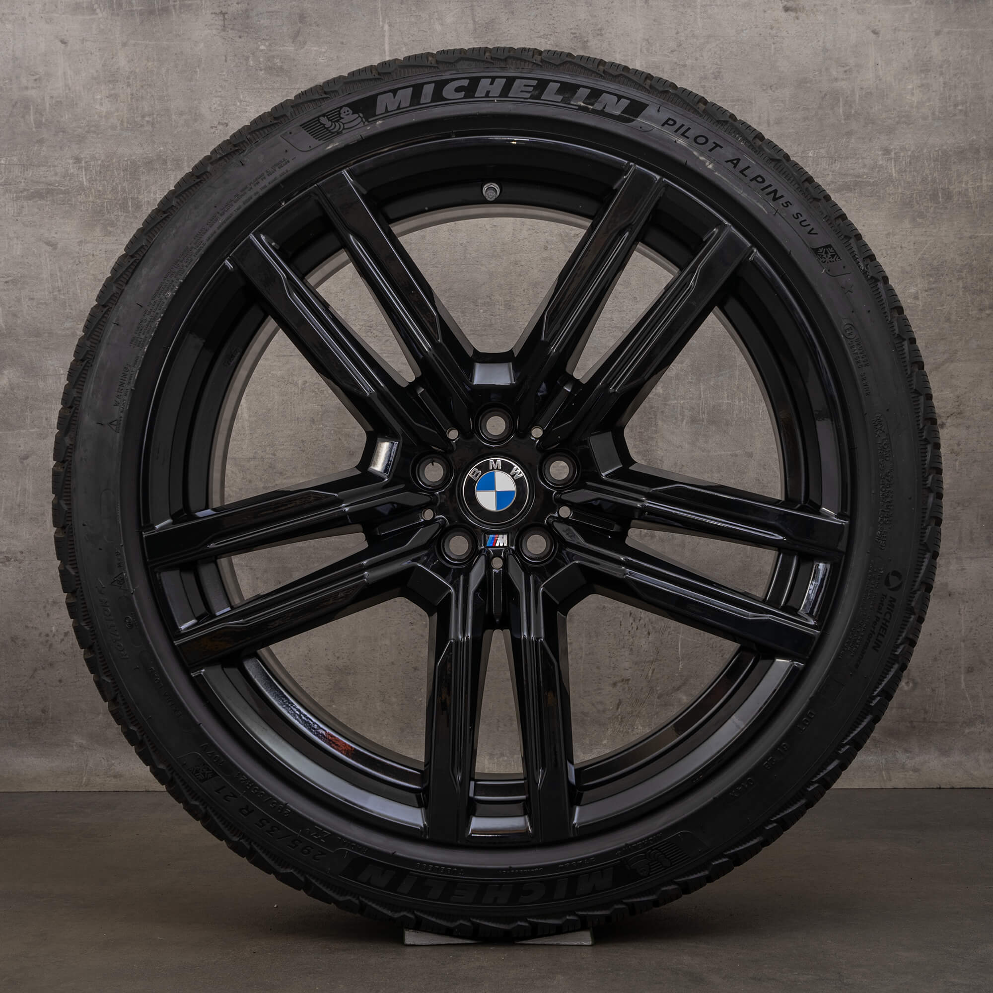 OEM BMW X5M F95 X6M F96 21 inch winter tires rims 808 M
