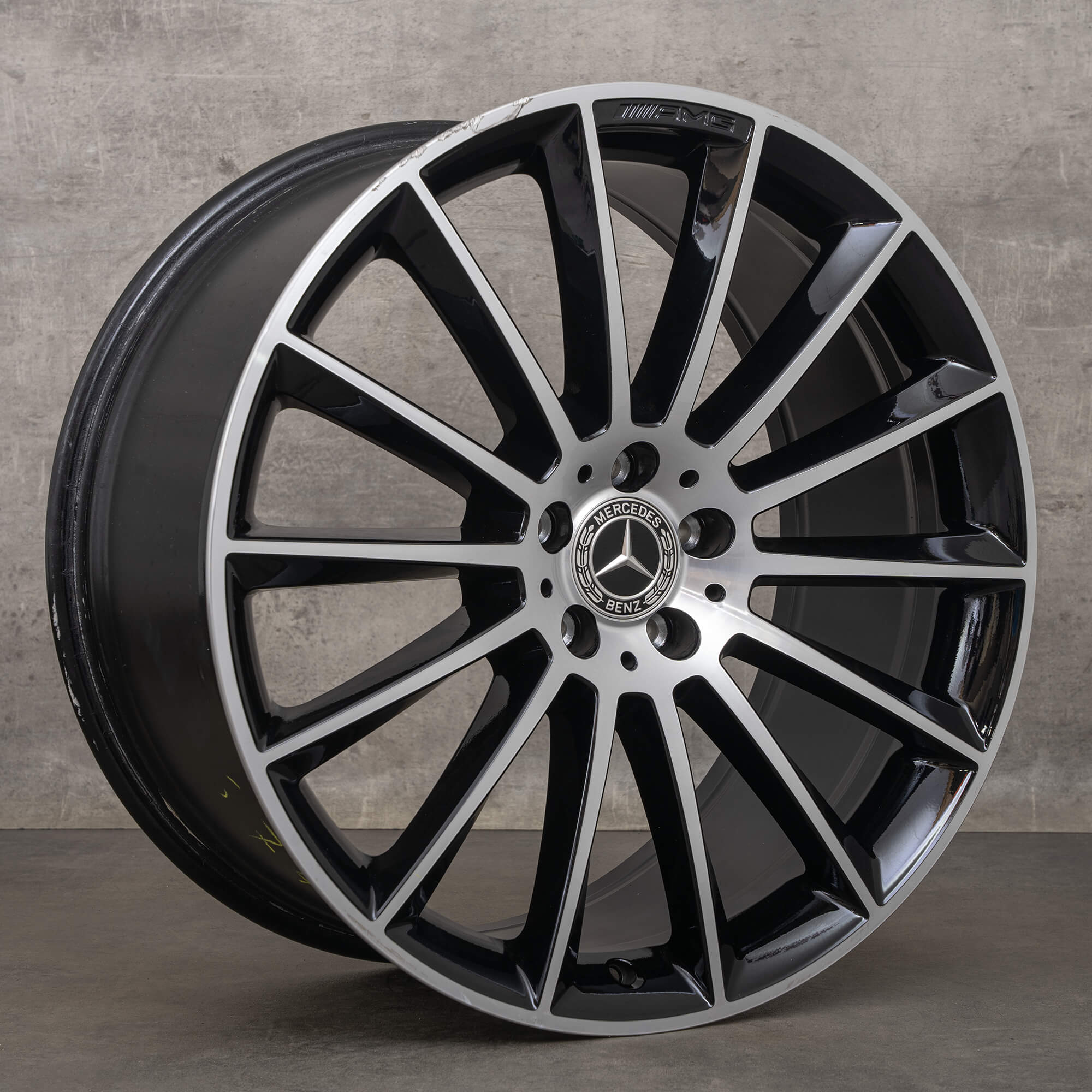 AMG Mercedes Benz GLE W167 V167 21 Zoll Felge A1674013400 schwarz 