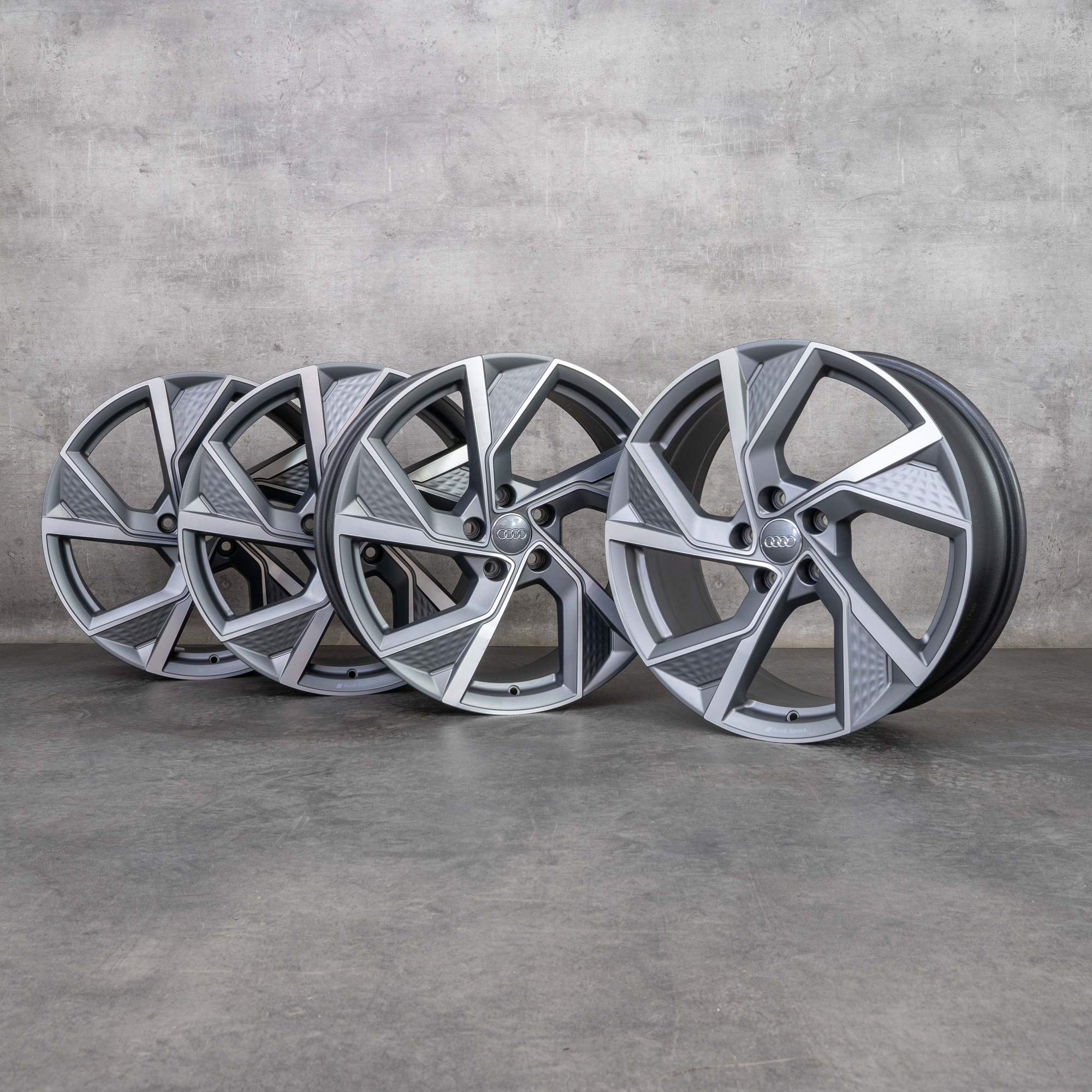 A3 Rim OEM Audi A3 S3 Rims 19 inch 8Y 8V 8Y0601025Q titan matt polisched
