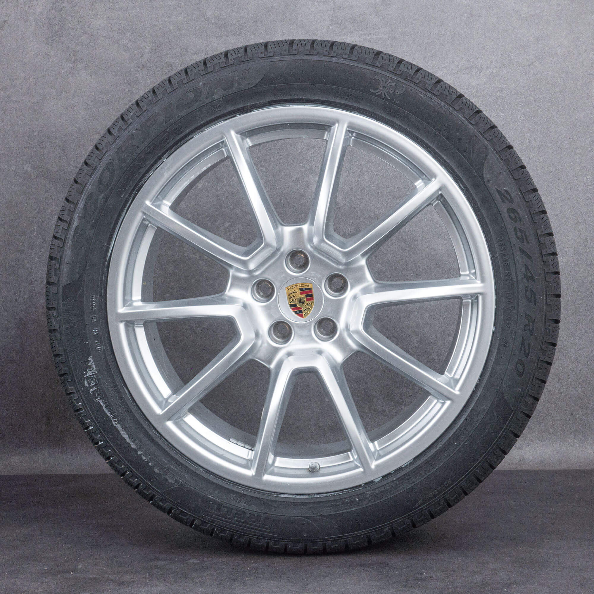 Originele Porsche Macan II velgen 20 inch Sport Design zomerwielen zomerbanden