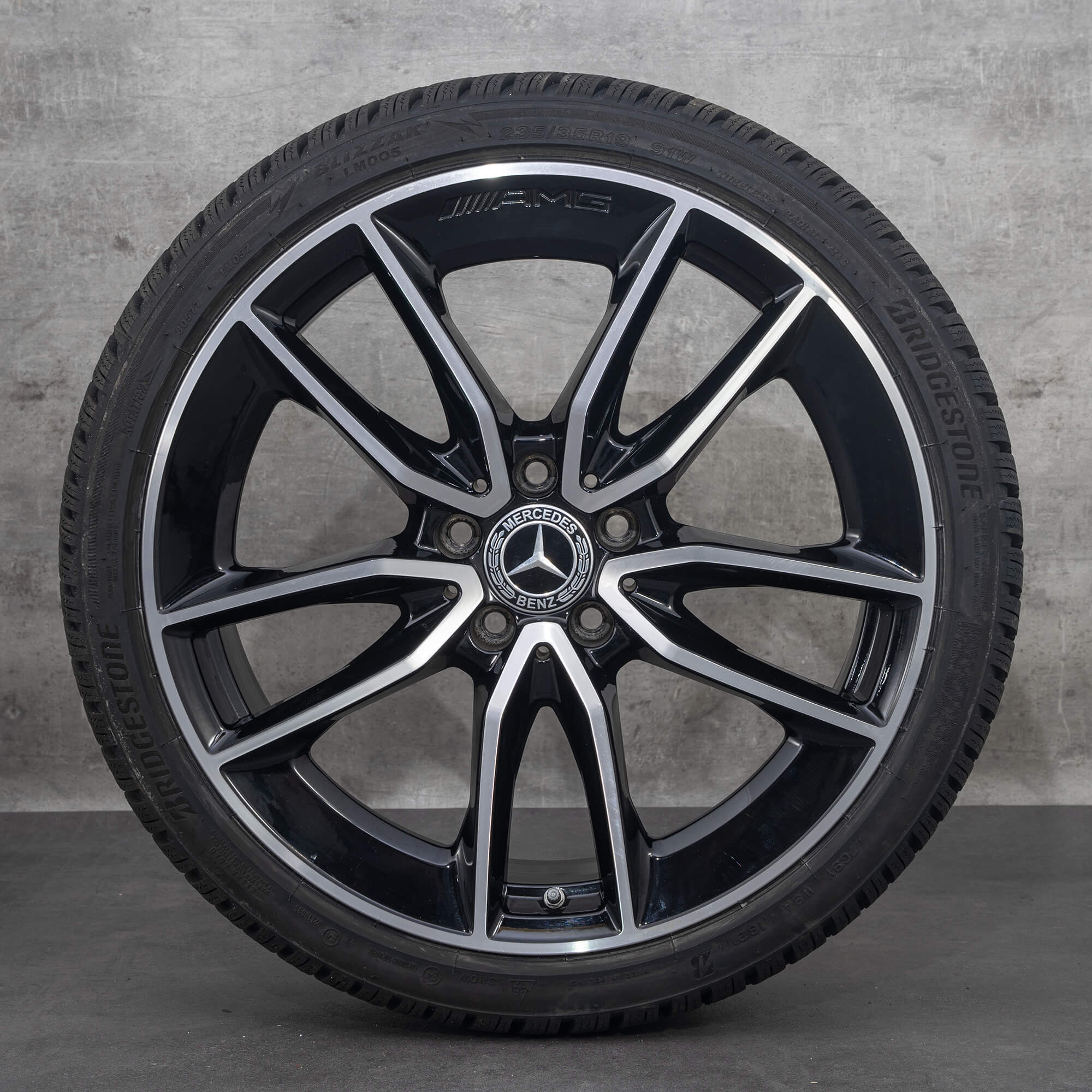 Mercedes Benz 19 cali felgi AMG Klasa A35 W177 opony zimowe koła NOWE