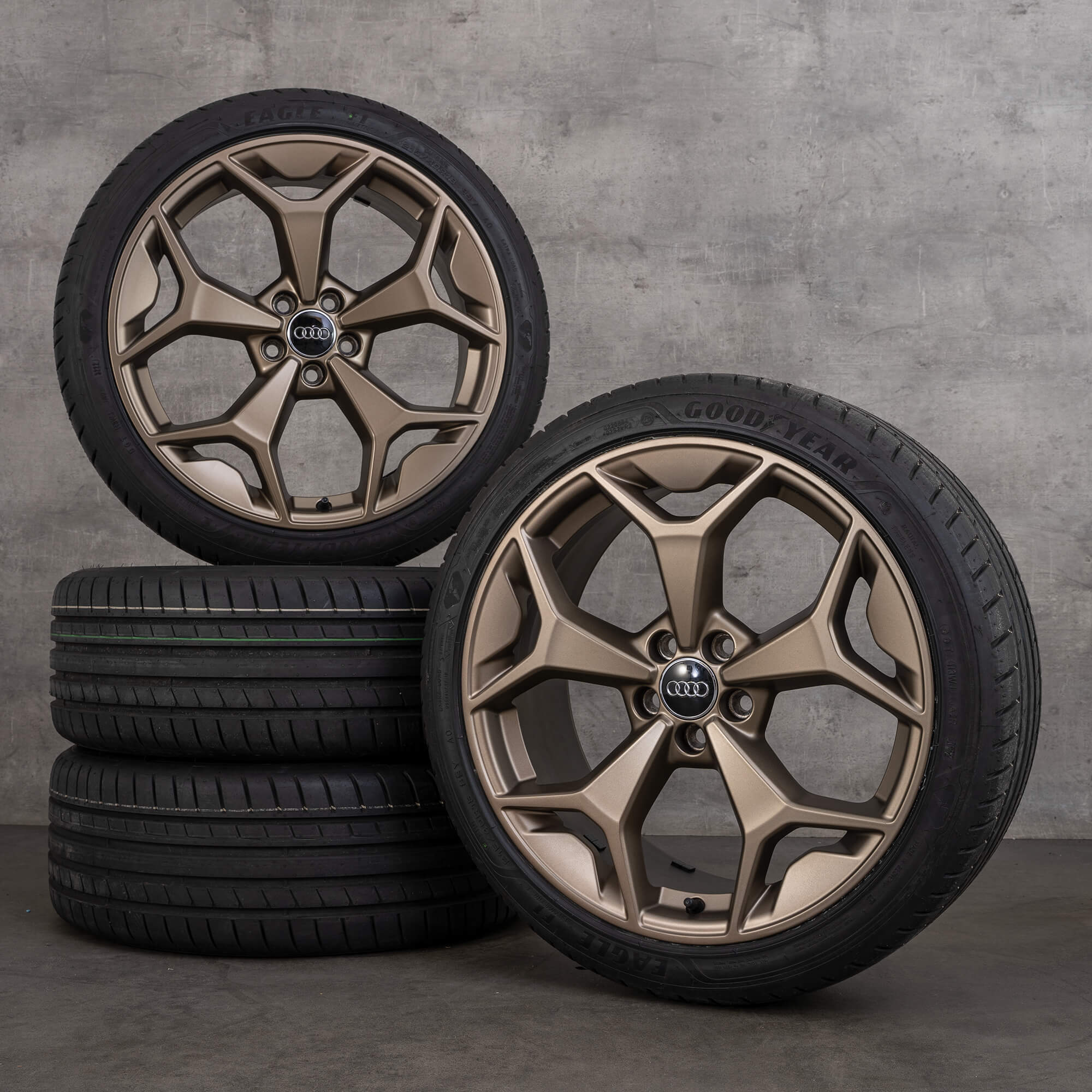 Audi A1 II Felgen GB sportback bronze 18 Zoll Sommerreifen 82A601025AK