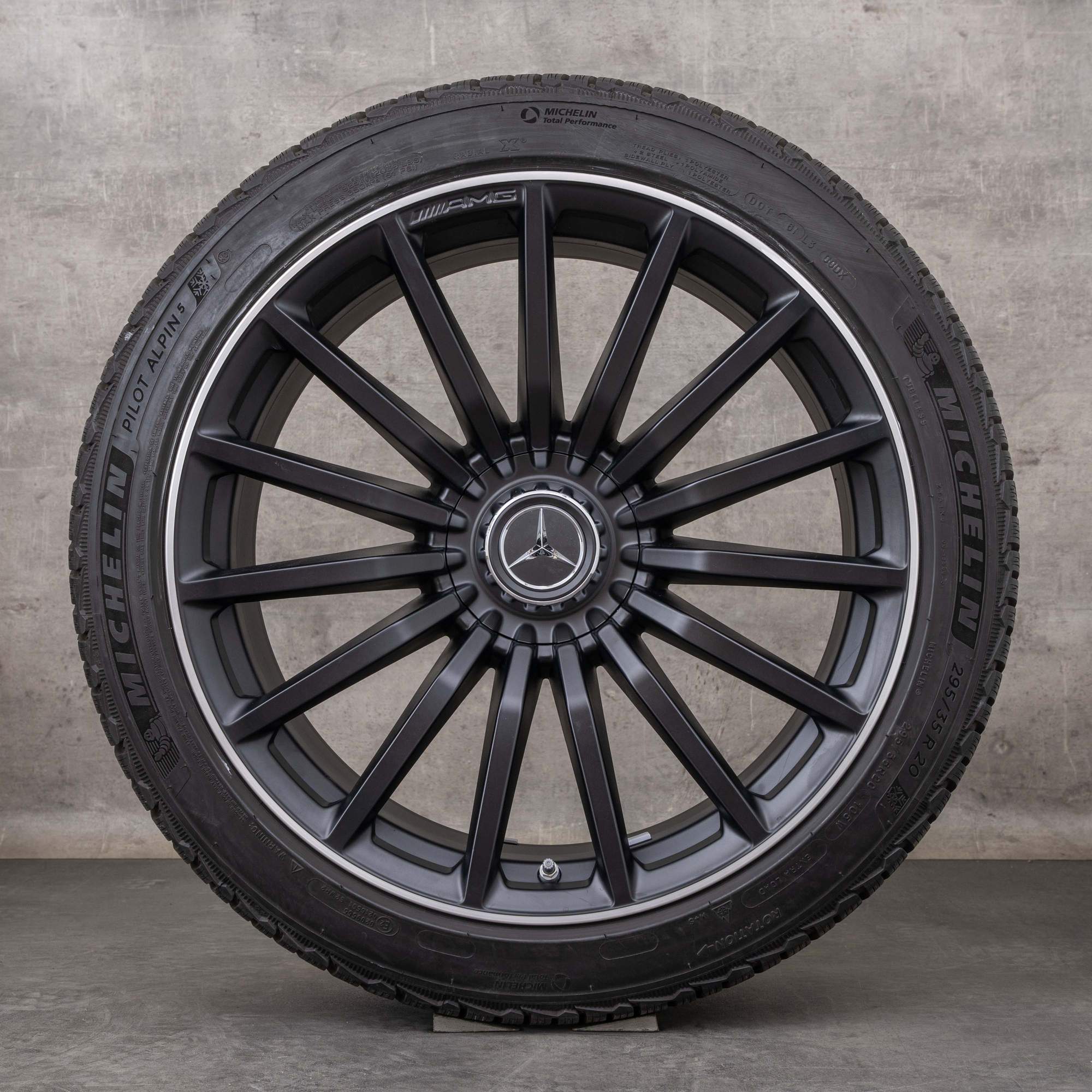 Oryginał Mercedes Benz GT 43 53 63 & S 4Matic+ AMG koła zimowe 20 cali X290 felgi 4-drzwiowe A2904010600 A2904010700 czarny mat polerowane