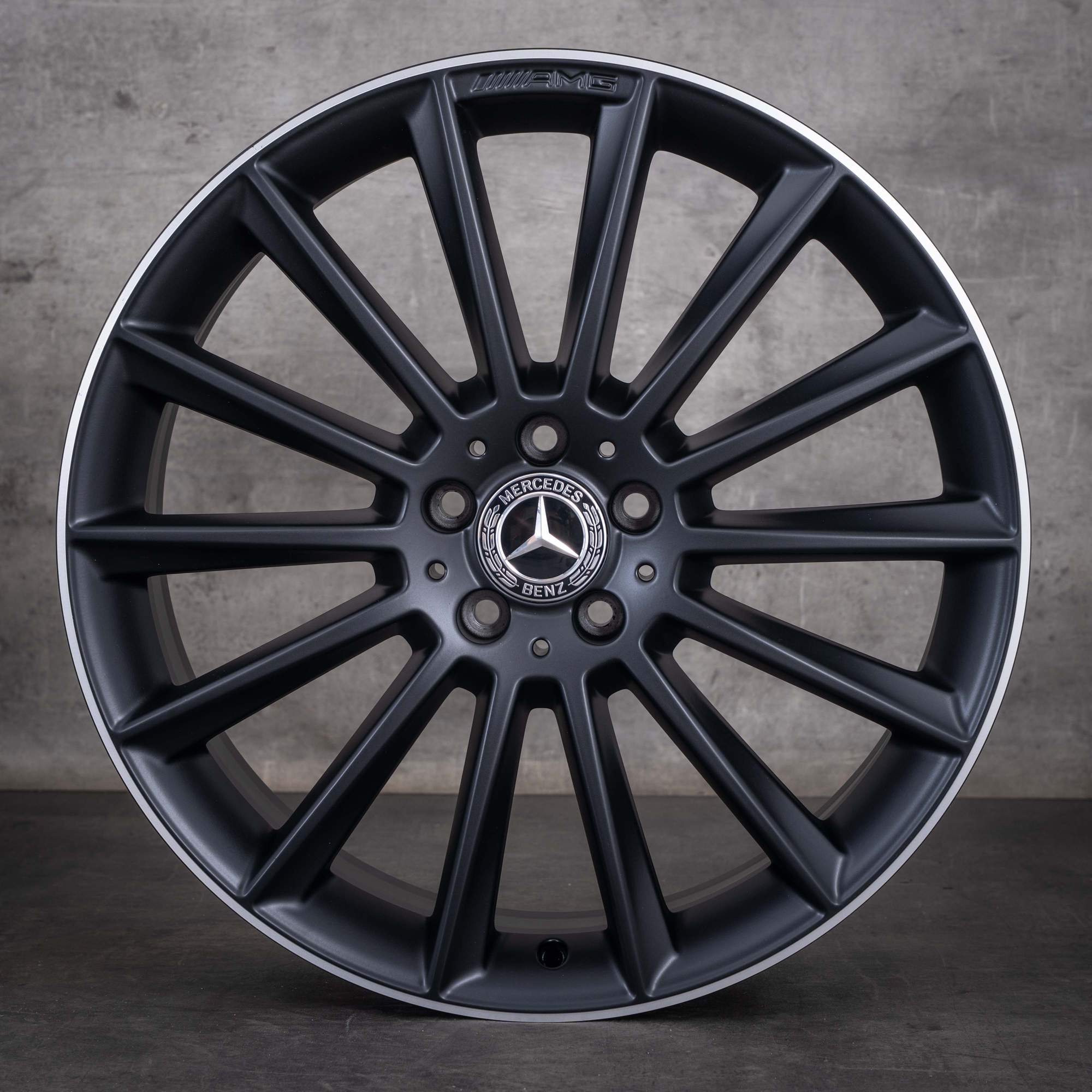 Original Mercedes Benz E-Klasse AMG Felgen 20 Zoll W213 S213 C238 A238 A2134012200 A2134012300 schwarz matt glanzgedreht NEU
