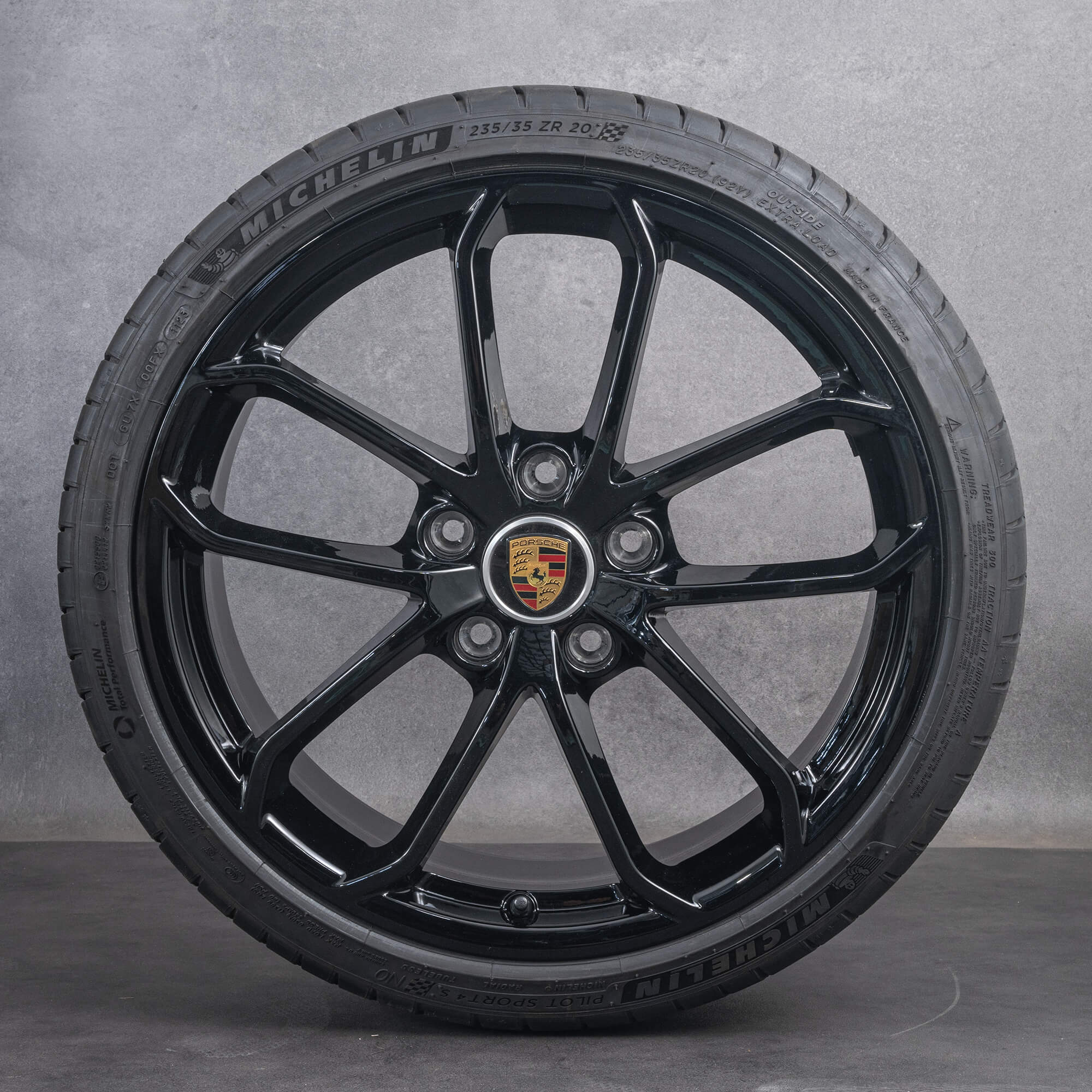 OEM Porsche Cayman 982 718 rims 20 inch summer wheels tires NEW 041