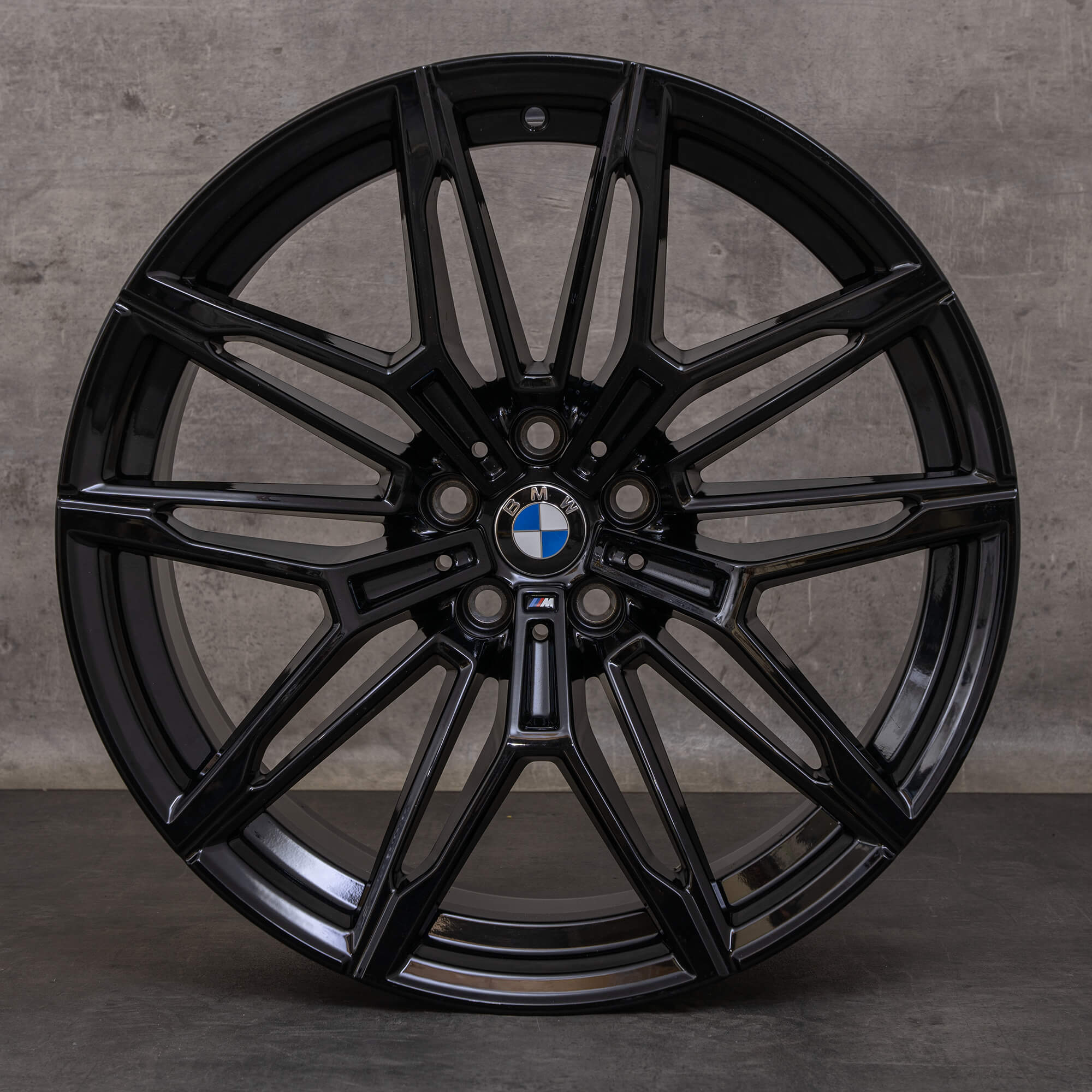Oem BMW M2 M3 M4 pneus hiver jantes 19 20 pouces G87 G80 G81 G82 G83 Jantes Styling 930 M 7882869 7882870 noir brillant