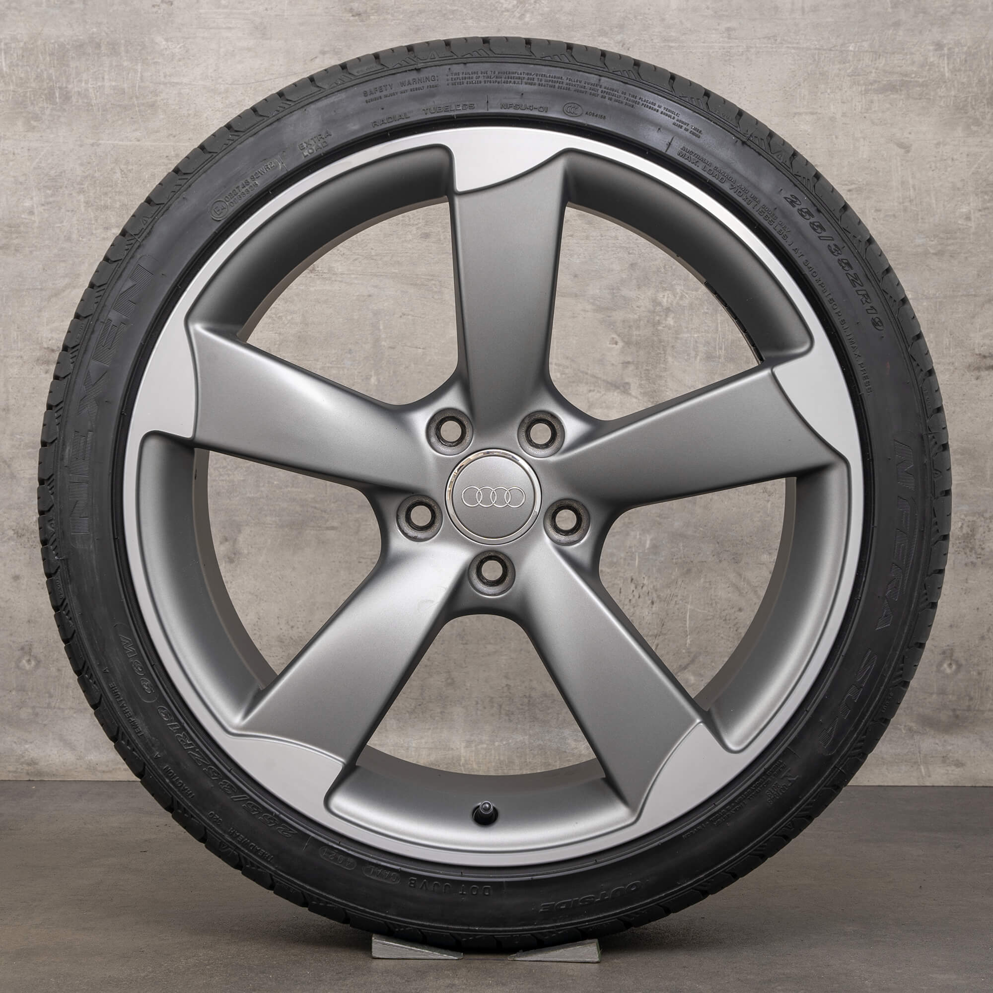Audi A4 S4 B8 8K rotor summer wheels tires 19 inch rims 8K0601025CN