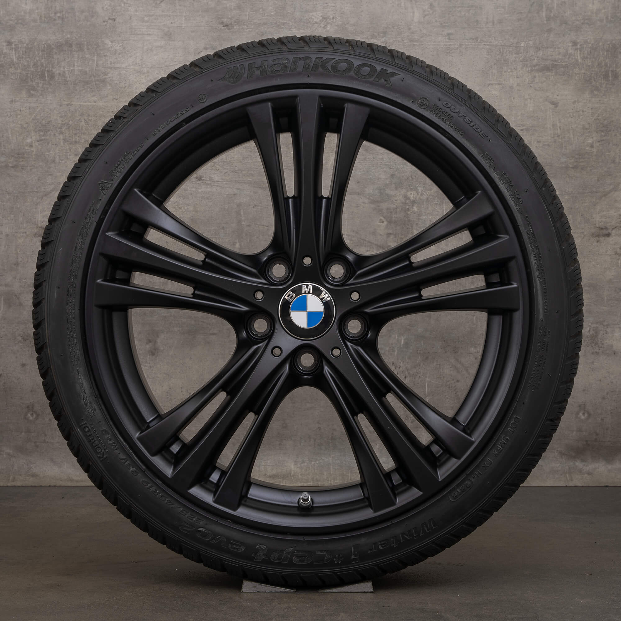 冷凍S75 F30 BMW Seria 3 F30 F31 4 F32 F33 F36 roti iarna 19 inch stil 407 jante