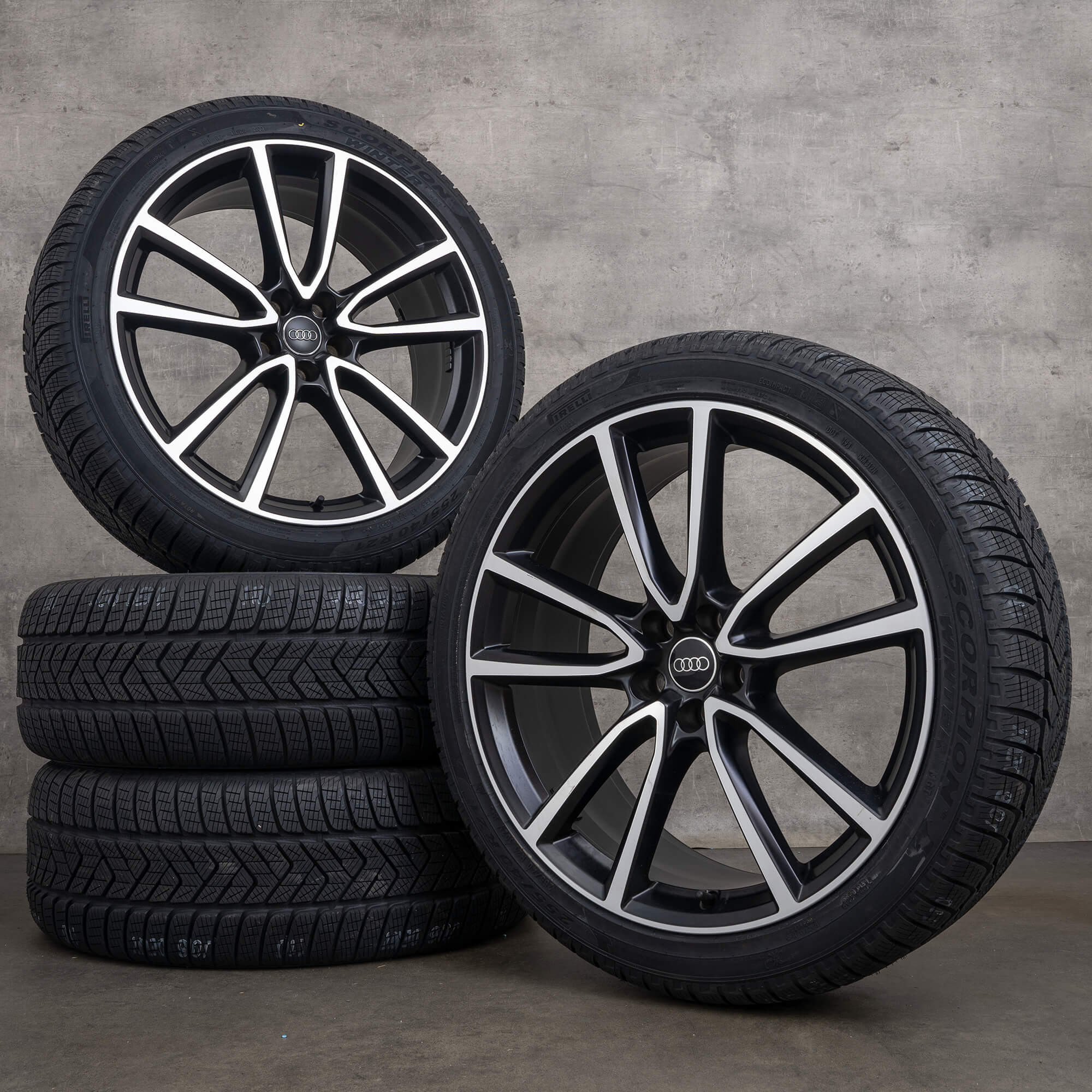 Audi Q5 SQ5 FY Winterräder 21 Zoll Felgen Avius Winterreifen 80A601025BG