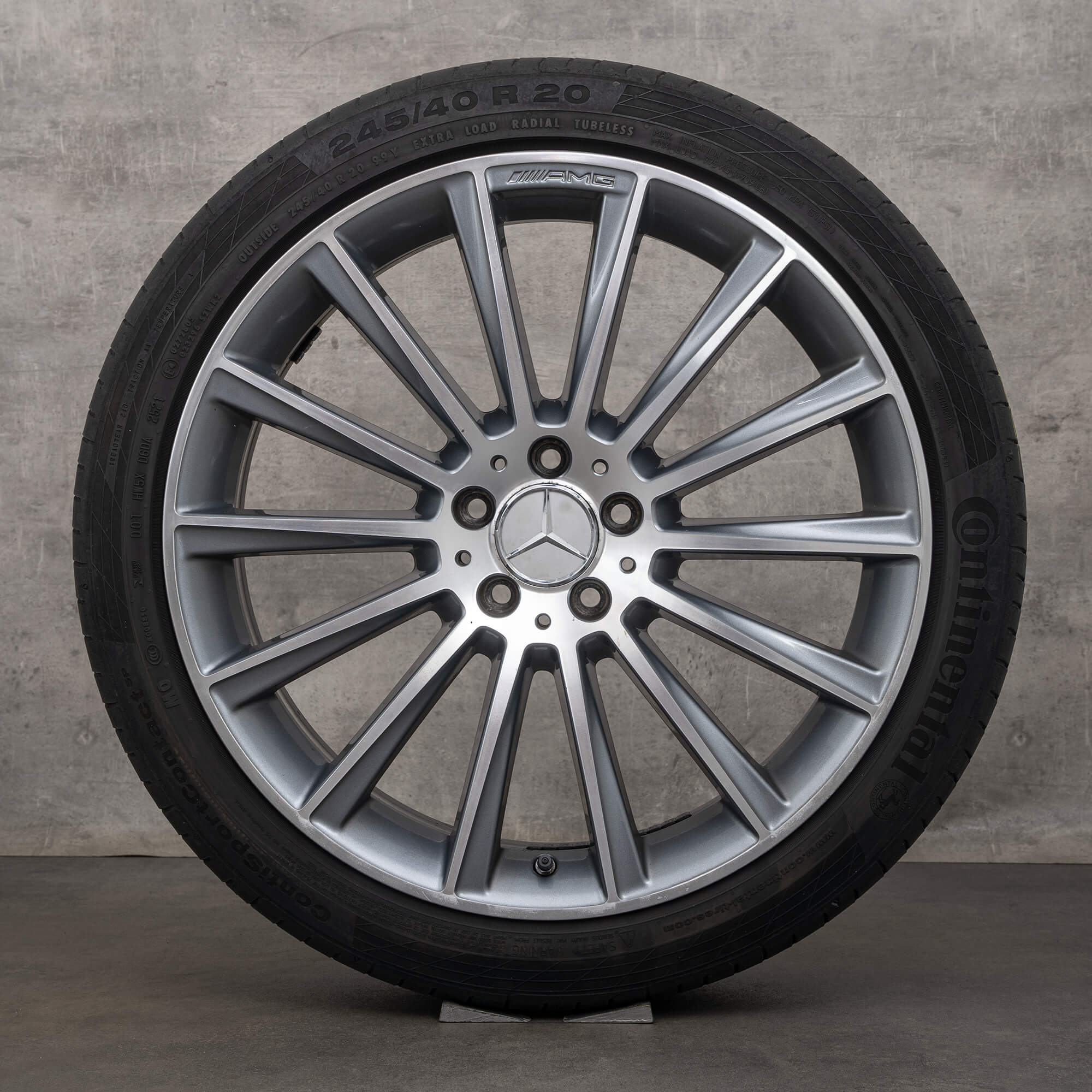 AMG Mercedes S63 S65 W222 C217 A217 summer wheels tires 20 inch rims
