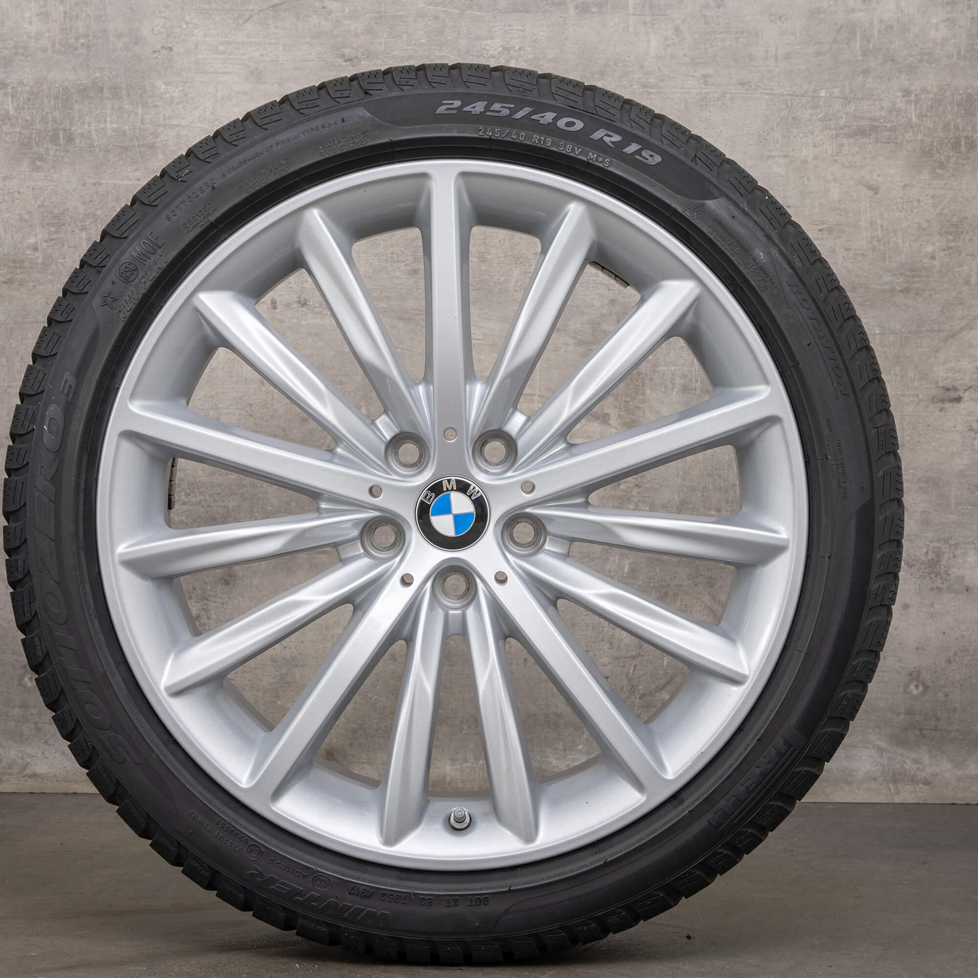 OEM BMW 5 Series winter wheels 19 inch G30 G31 rims styling 633 6863419 ...