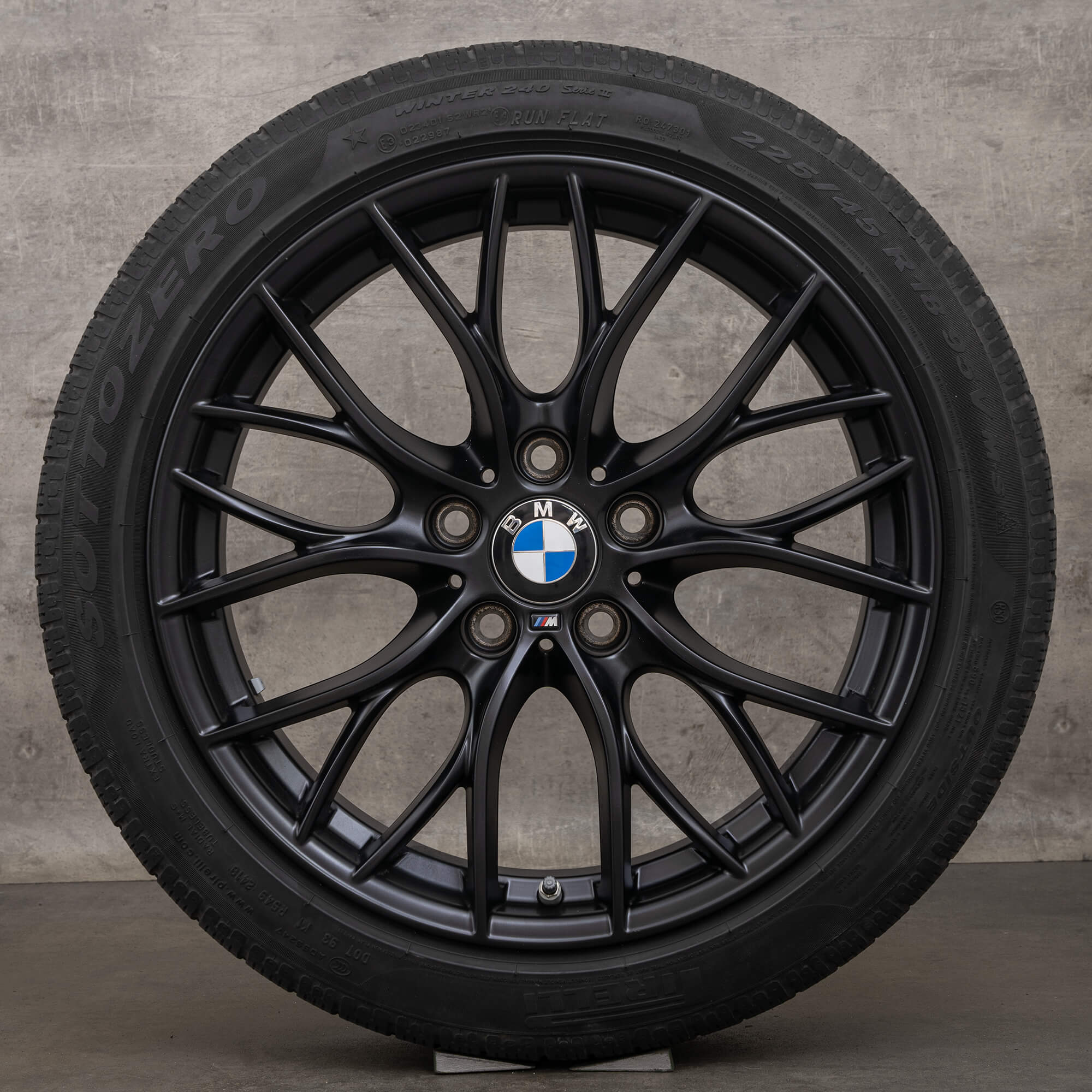 BMW Série 3 F30 F31 4 F32 F33 F36 rodas de inverno pneus 18 polegadas 405 M