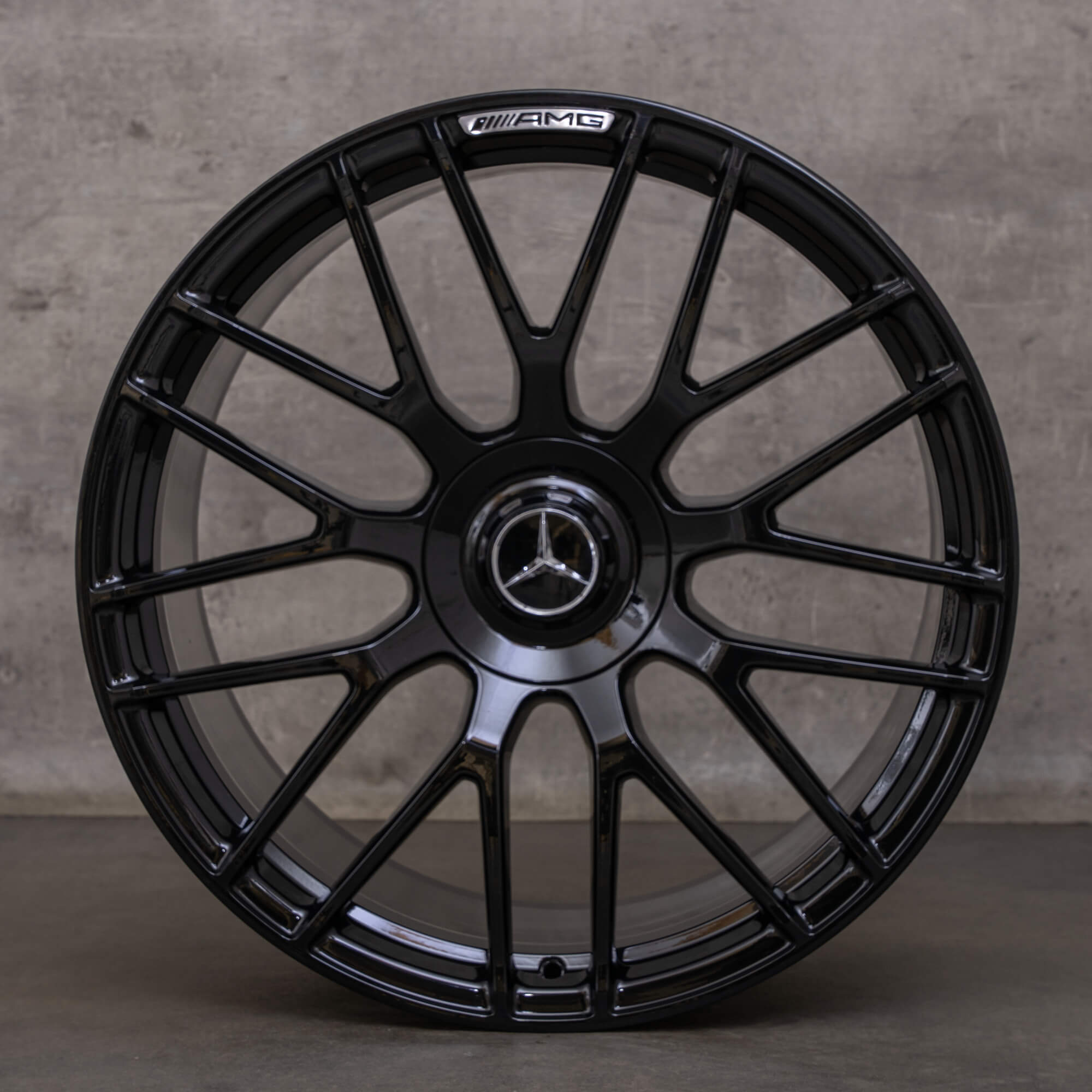 Original Mercedes Benz AMG GT jantes 19 20 pouces C190 R190 A1904010700 A1904011500 noir brillant
