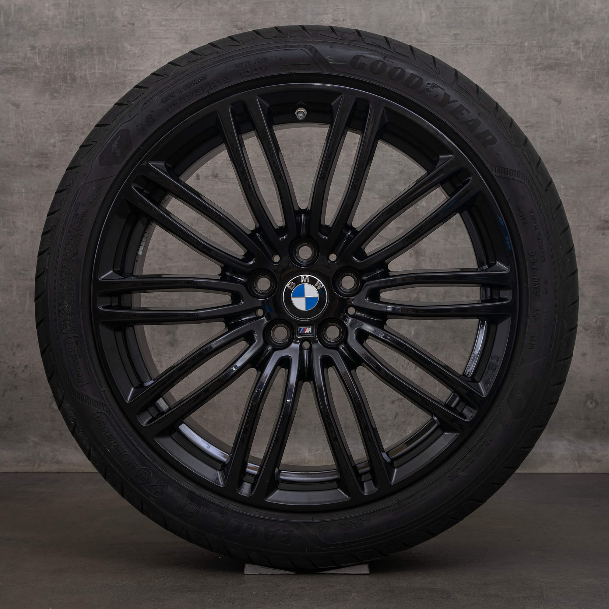 OEM BMW 5 Series rims 19 inch G30 G31 summer wheels 7855083