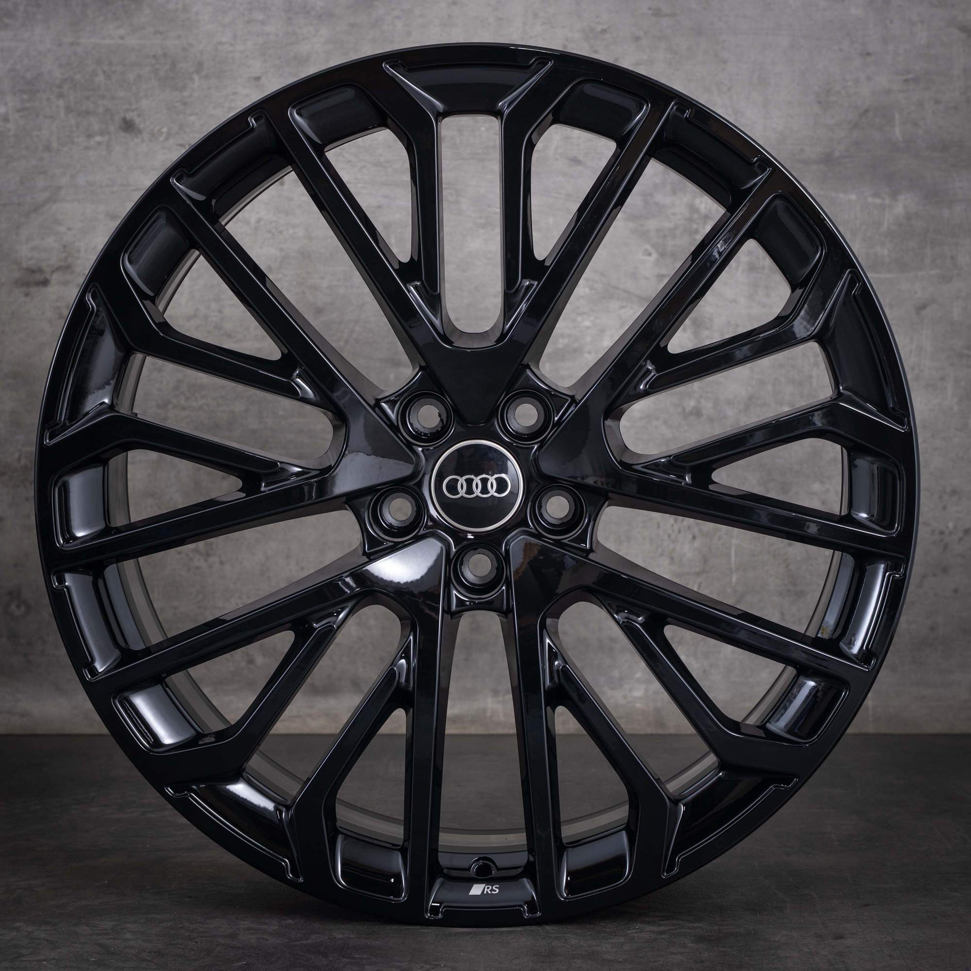 Audi Q5 SQ5 21inch FY GU Sportback 8MA601025L rims Gloss Black - rim 2 of 4