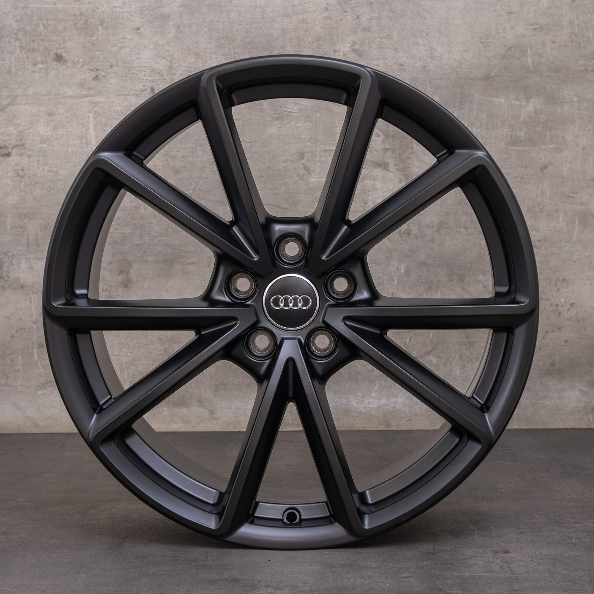 Audi 19インチ ブラックホイール4本目 Audi 19インチ ブラックホイール4本目 Audi 19