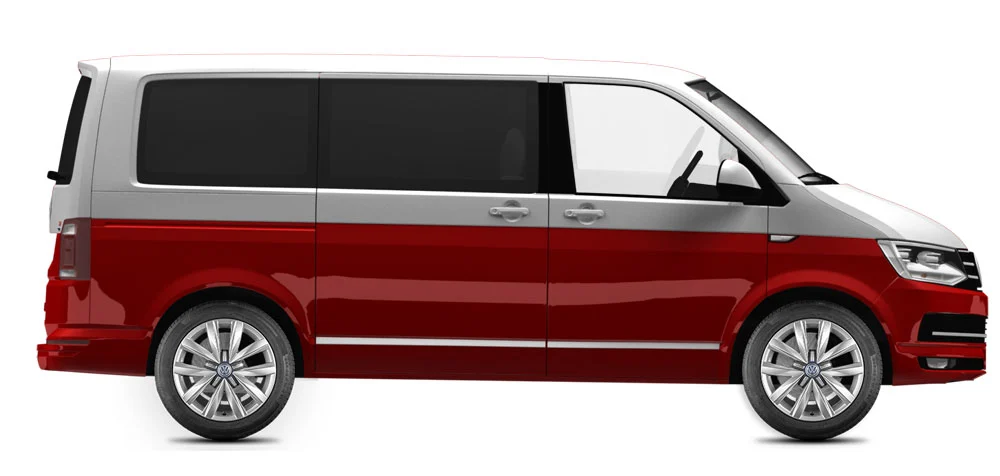 So sieht die Springfield Felge an Deinem T5/T6 Bus / Multivan aus! T5/T6 mit Springfield Felgen