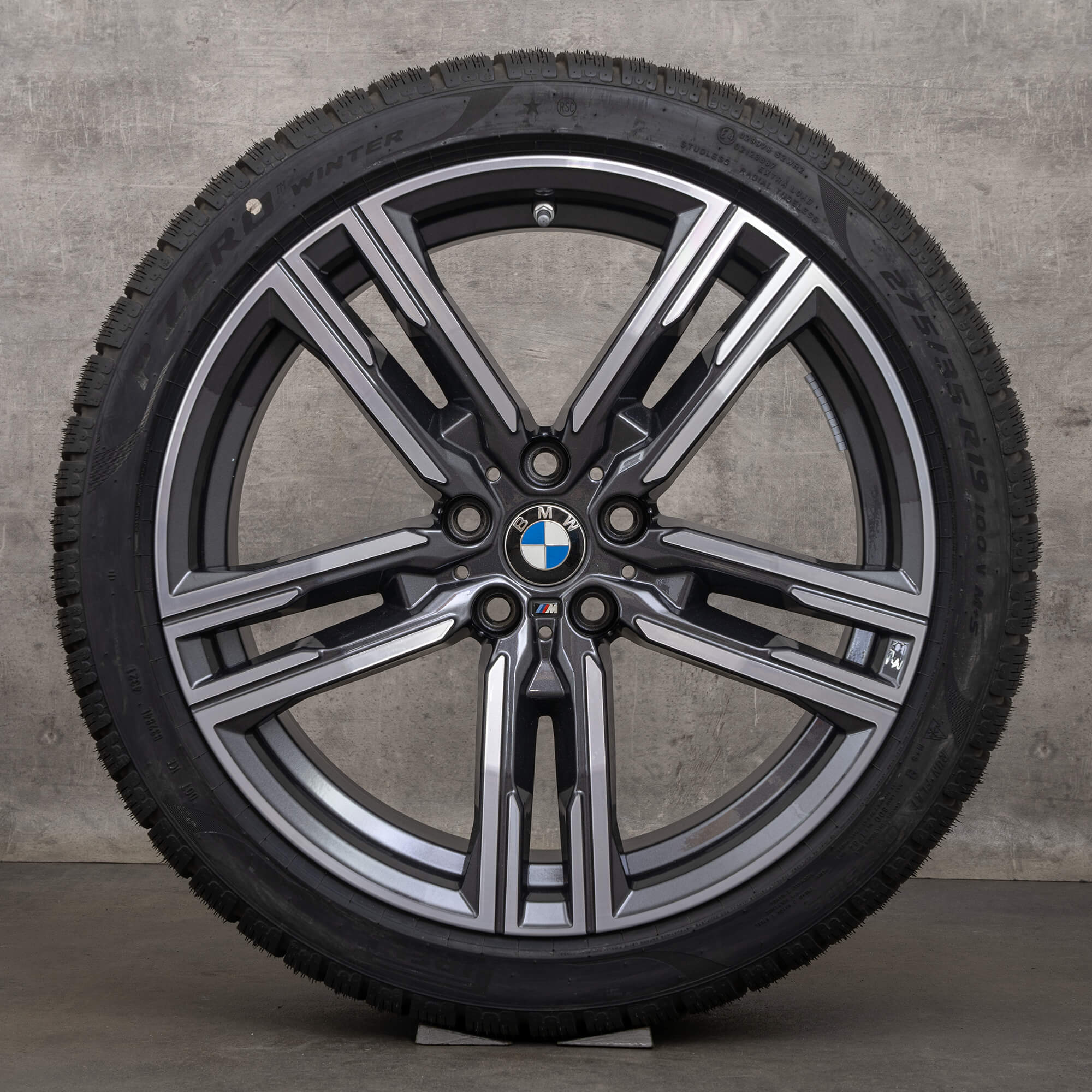 BMW 8-serie G14 G15 G16 vinterhjul 19 tommer fælge 8090019 8090020 727 M orbit
