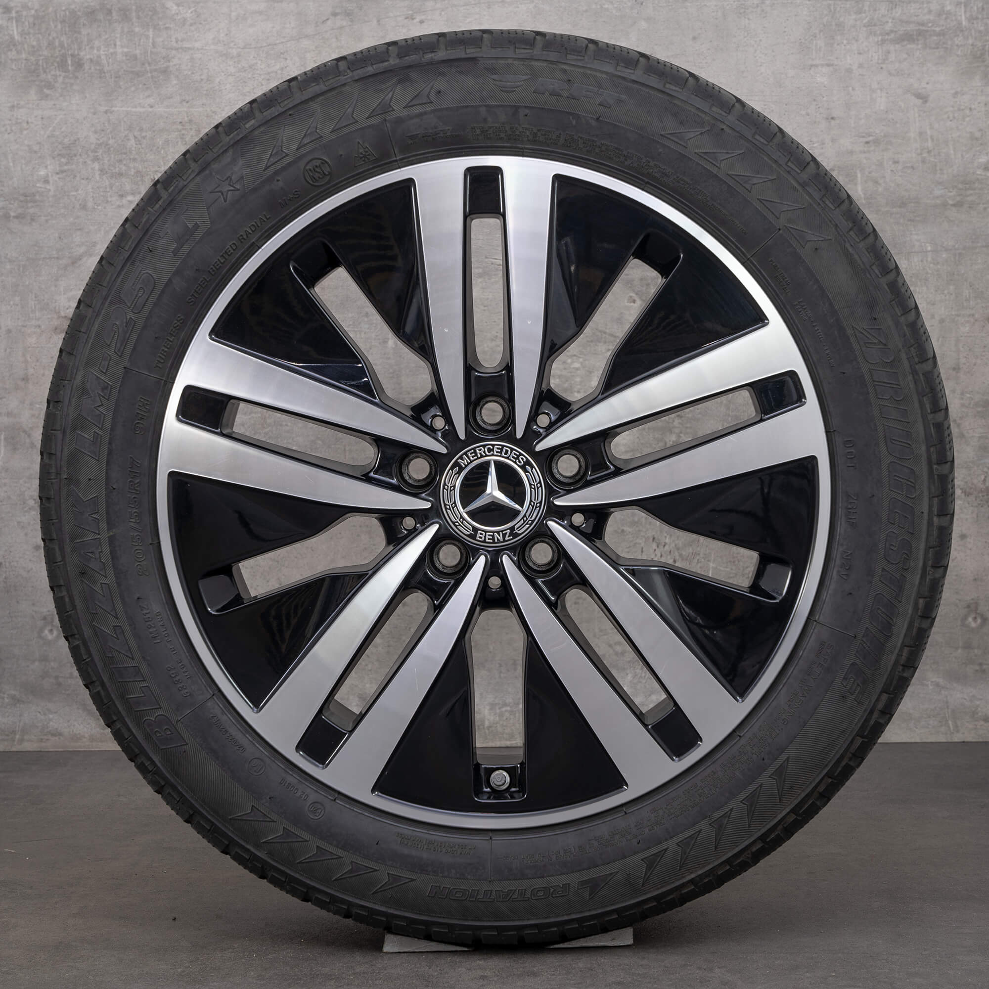 Mercedes 17 Zoll Felgen A-Klasse W177 V177 CLA W118 Winterreifen Winterräder