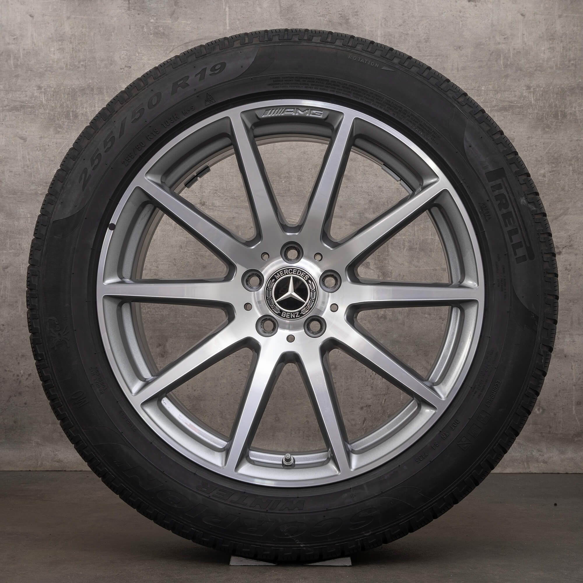 Original AMG Mercedes GLC 63 X253 C253 19 Zoll Winterreifen Felgen A2534013500