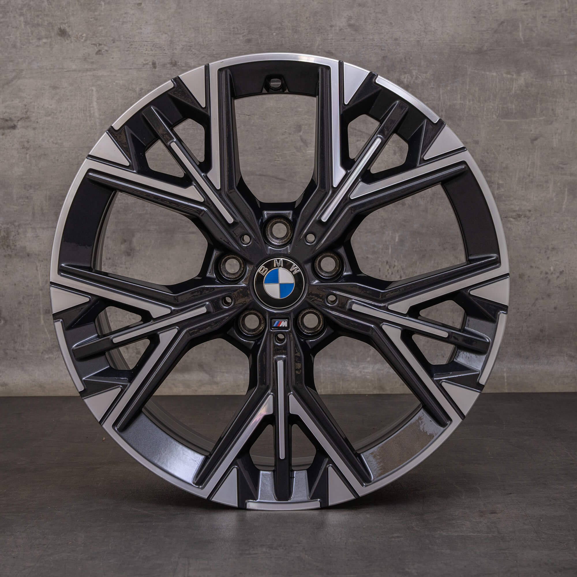 Original BMW 1er 2er Felgen 18 Zoll F70 F74 Styling 975 5A35E68 grau glanzgedreht