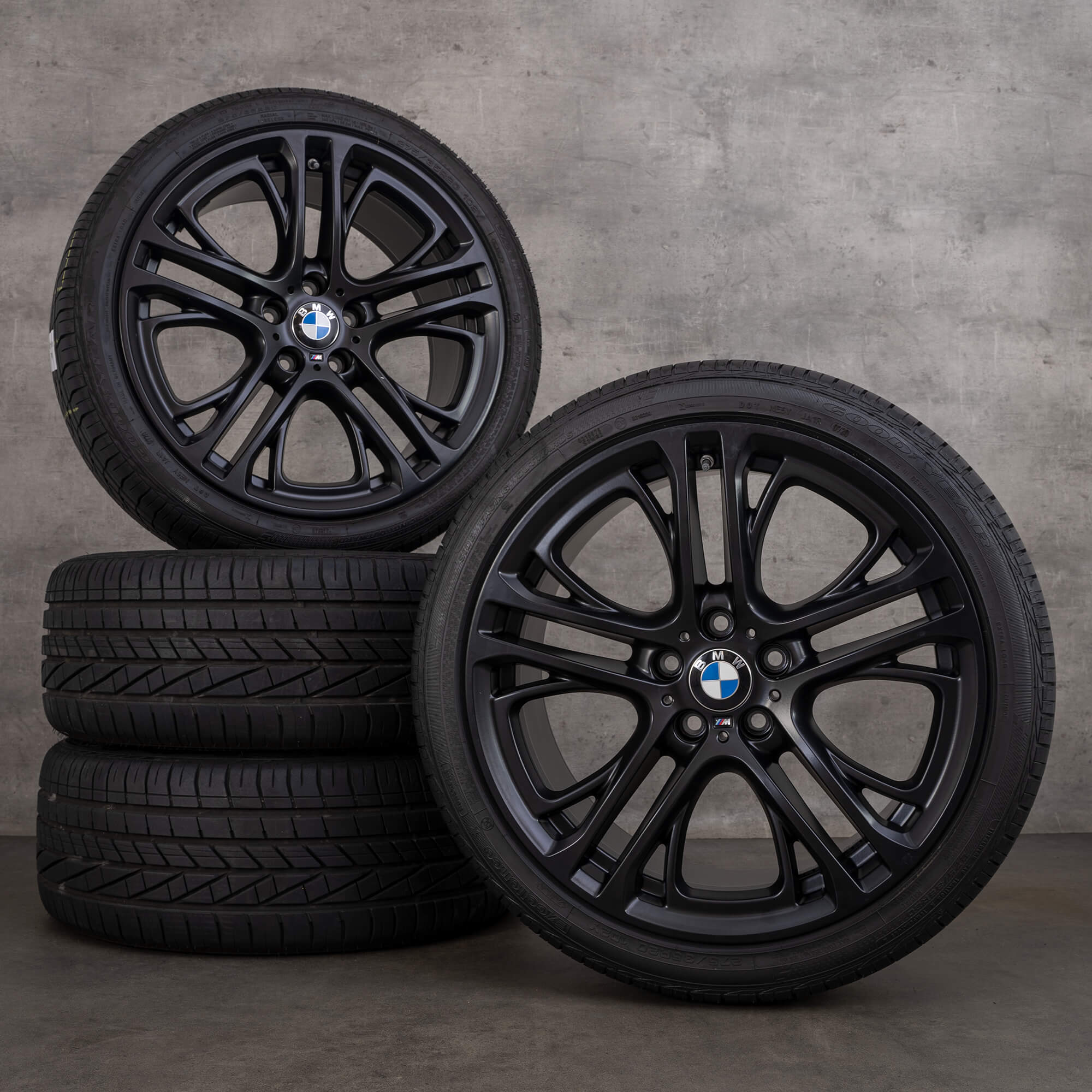 Originale BMW X3 F25 X4 F26 20 tommer vinterdæk fælge 310 M 6787582 6787583