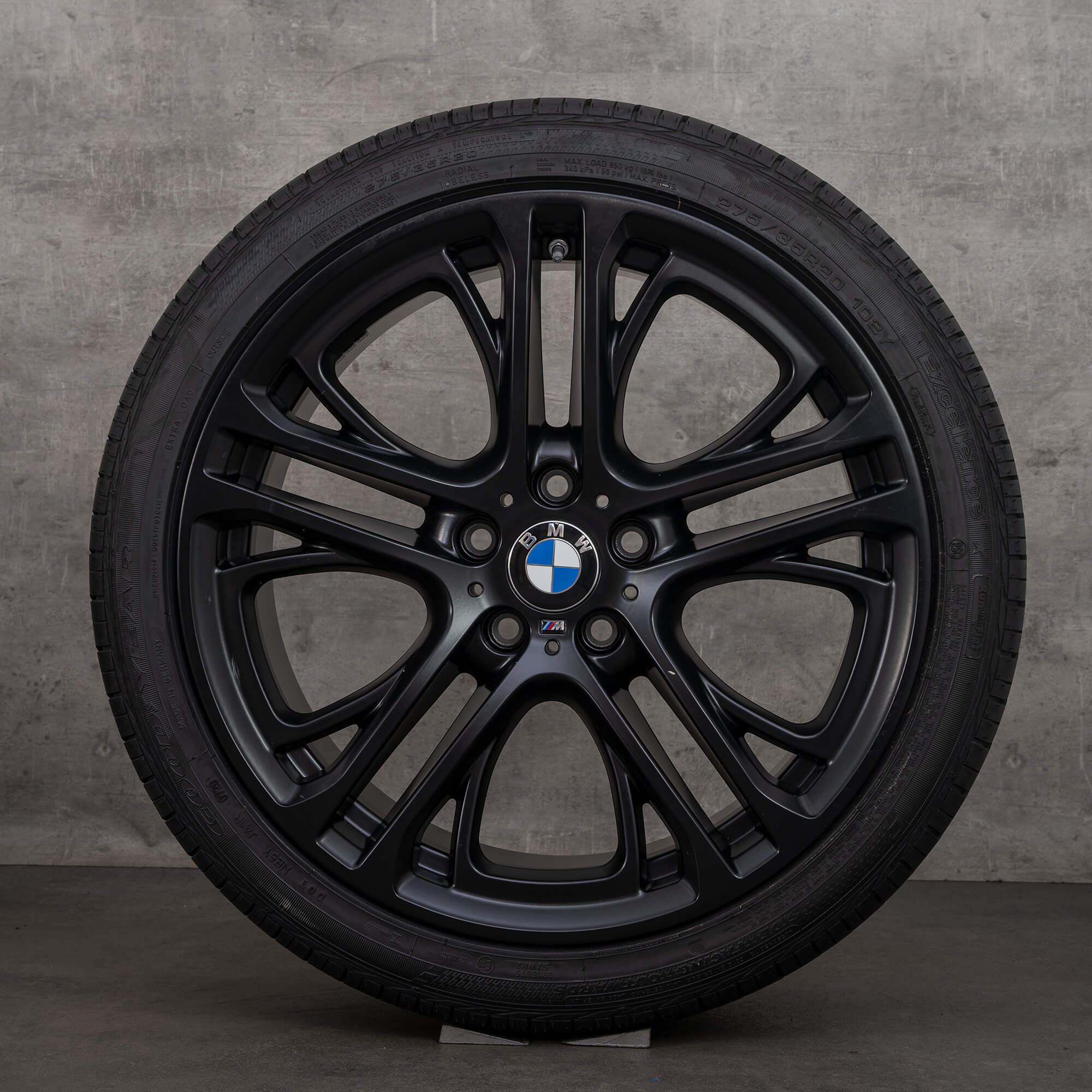 Pneus hiver d'origine BMW X3 F25 X4 F26 20 pouces jantes 310 M 6787582 6787583