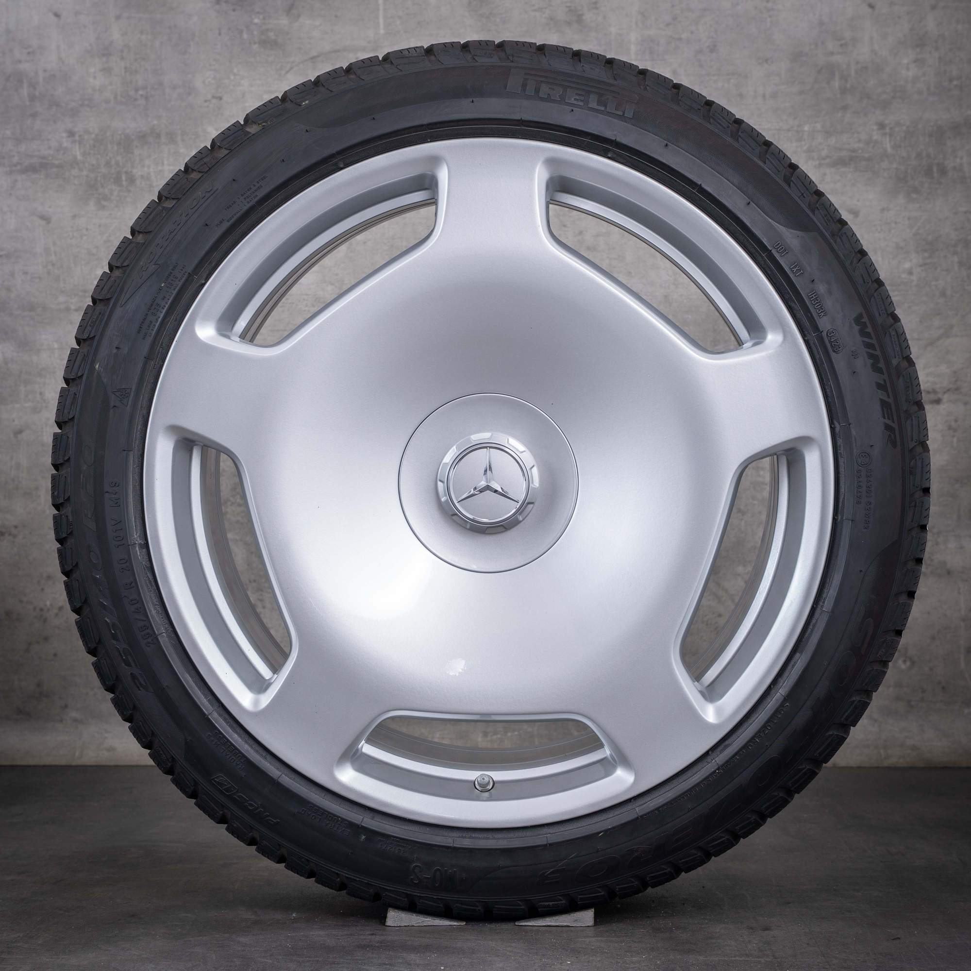 Originální zimní kola Maybach třídy S 20 palců W223 V223 X223 disky A2234014200 stříbrné